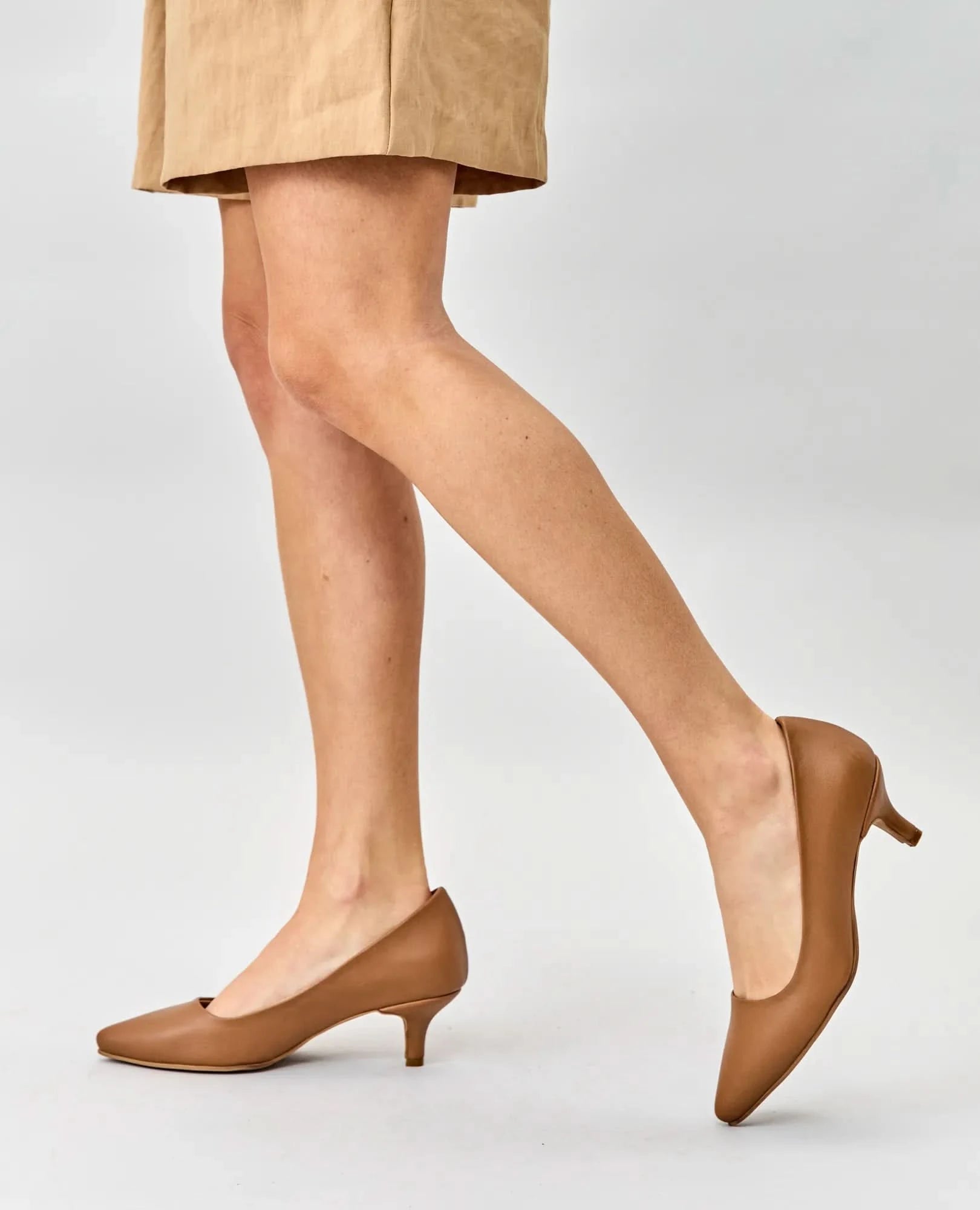 נעלי עקב קלאסיות - לילך - B Unique