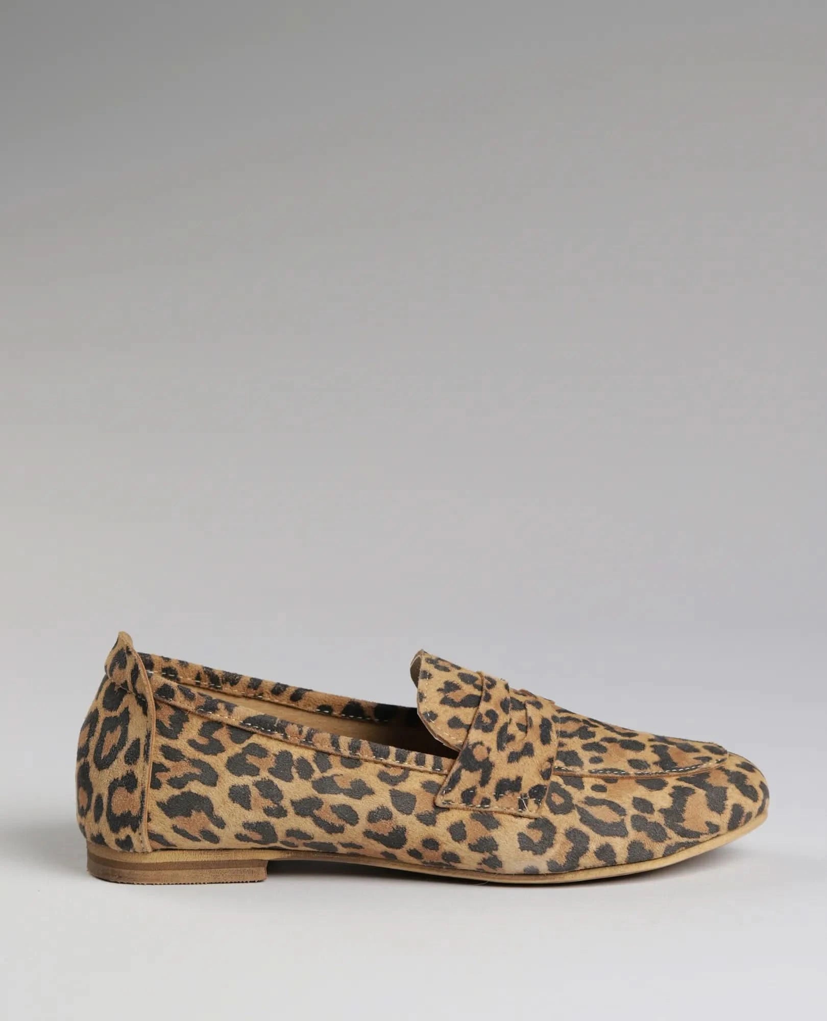 קורין - נעלי מוקסין מנומר - B Unique