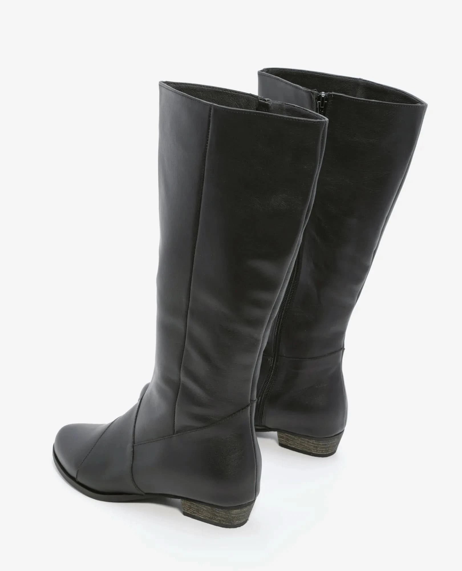 מגפיים - מגפיים לנשים מעור איכותי - דגם מגפי עמנואל - בי יוניק