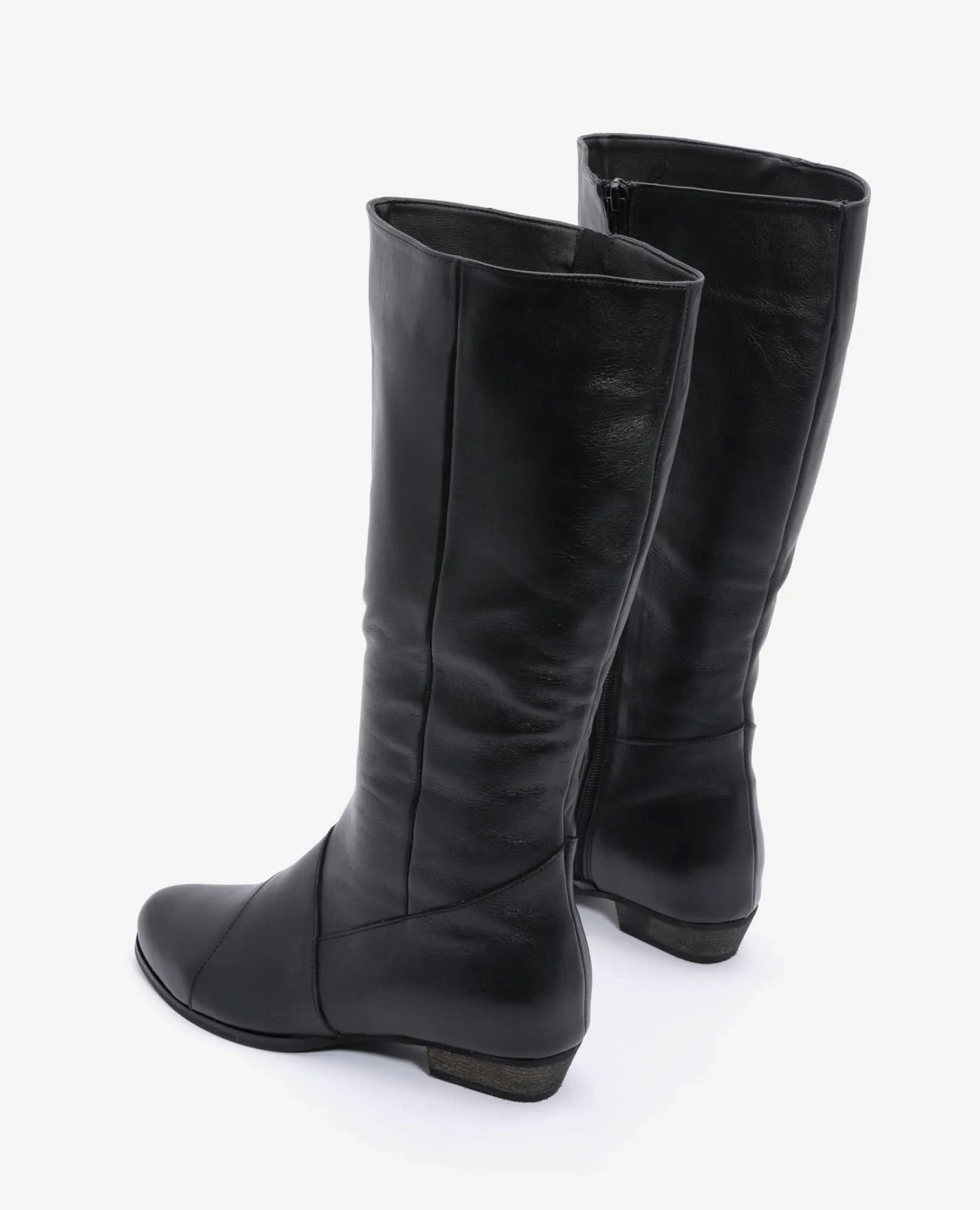 מגפיים - מגפיים לנשים מעור איכותי - דגם מגפי עמנואל - בי יוניק