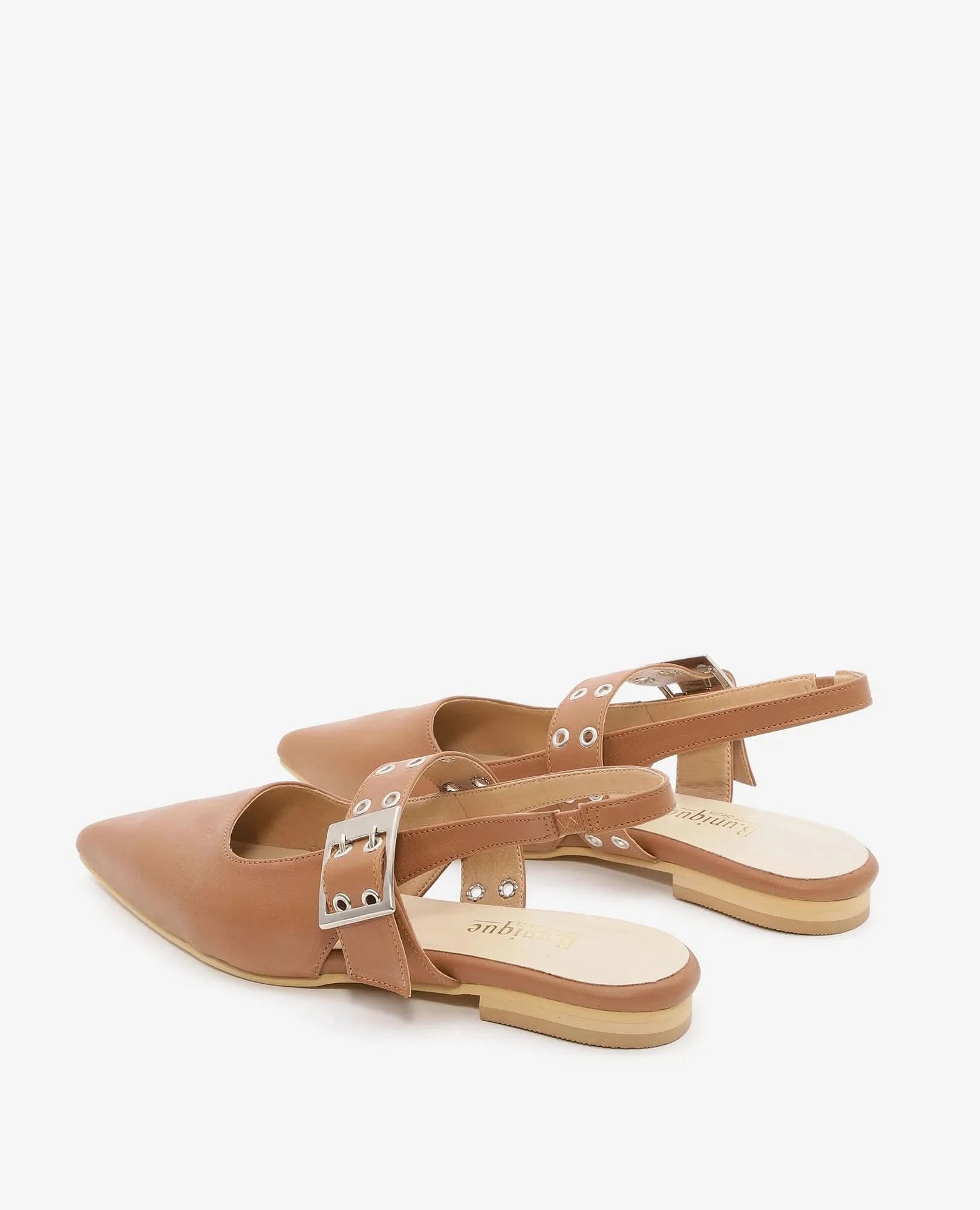 נעלי סירה אלגנטיות מעור איכותי ורך דגם לואיז בי יוניק