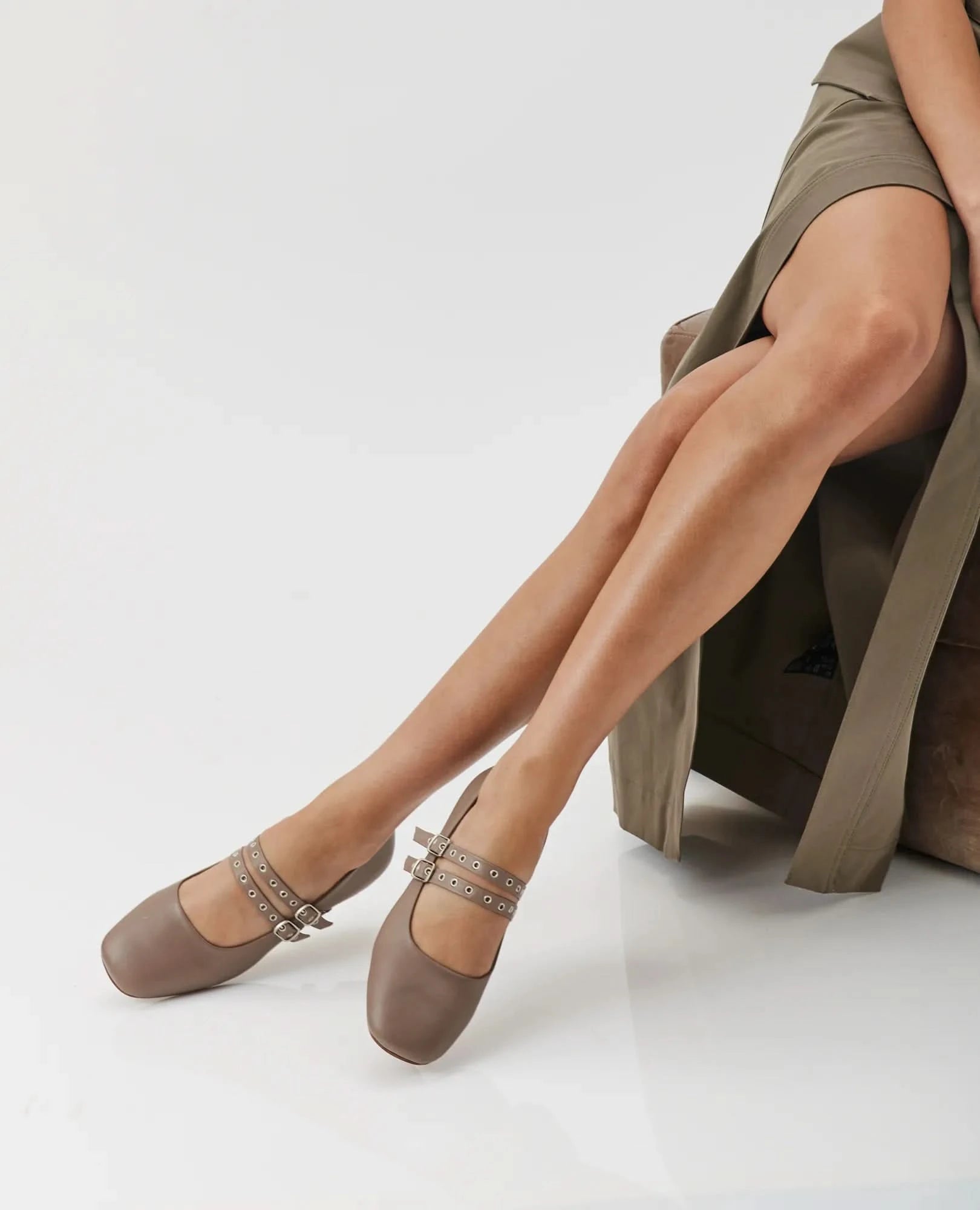 נעלי מרי ג'יין אלגנטיות לנשים מעור איכותי דגם יוליה- בי יוניק