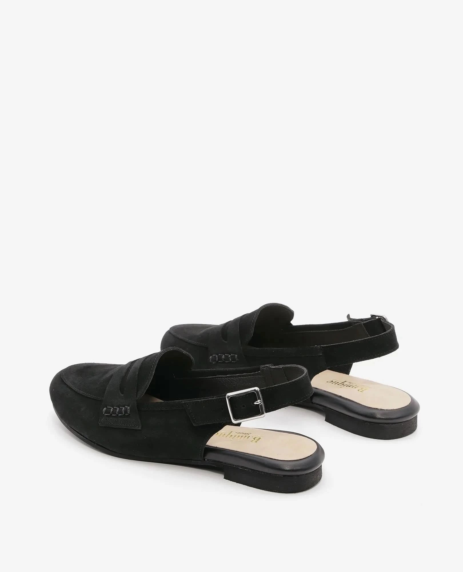 נעלי מוקסין לנשים מעור זמש איכותי דגם לורי | נעלי נשים בי יוניק