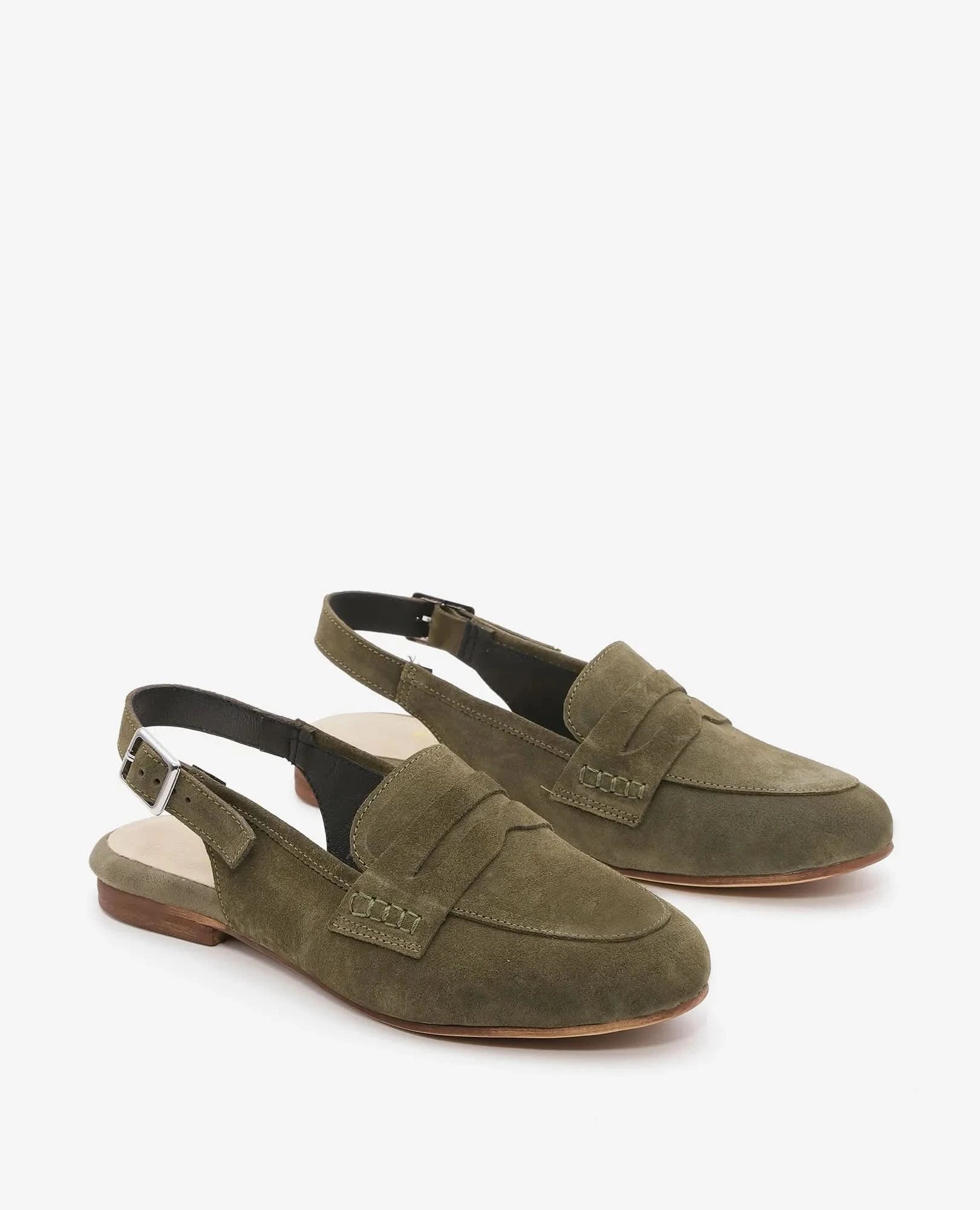 נעלי מוקסין לנשים מעור זמש איכותי דגם לורי | נעלי נשים בי יוניק