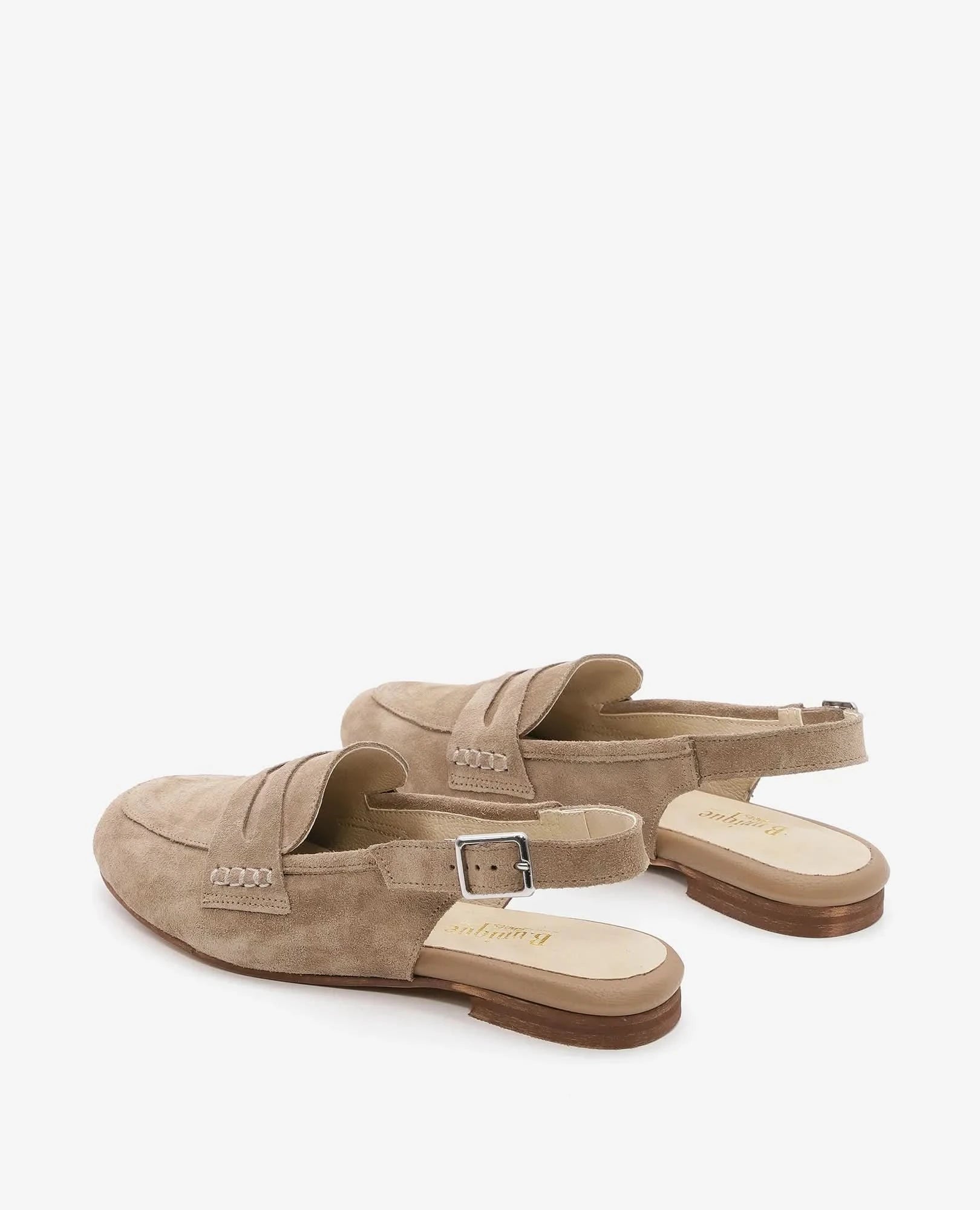 נעלי מוקסין לנשים מעור זמש איכותי דגם לורי | נעלי נשים בי יוניק