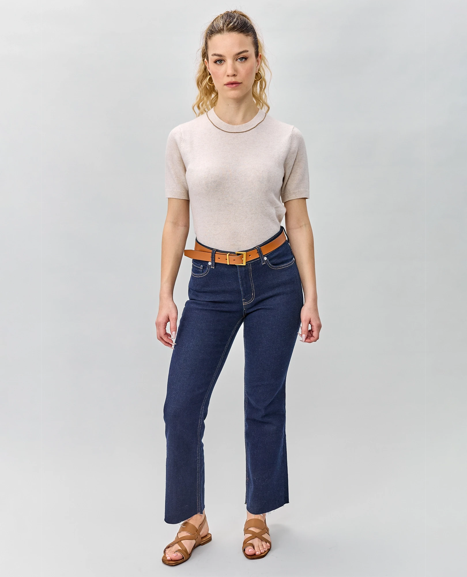 סנדלים שטוחים- אודרי - B Unique