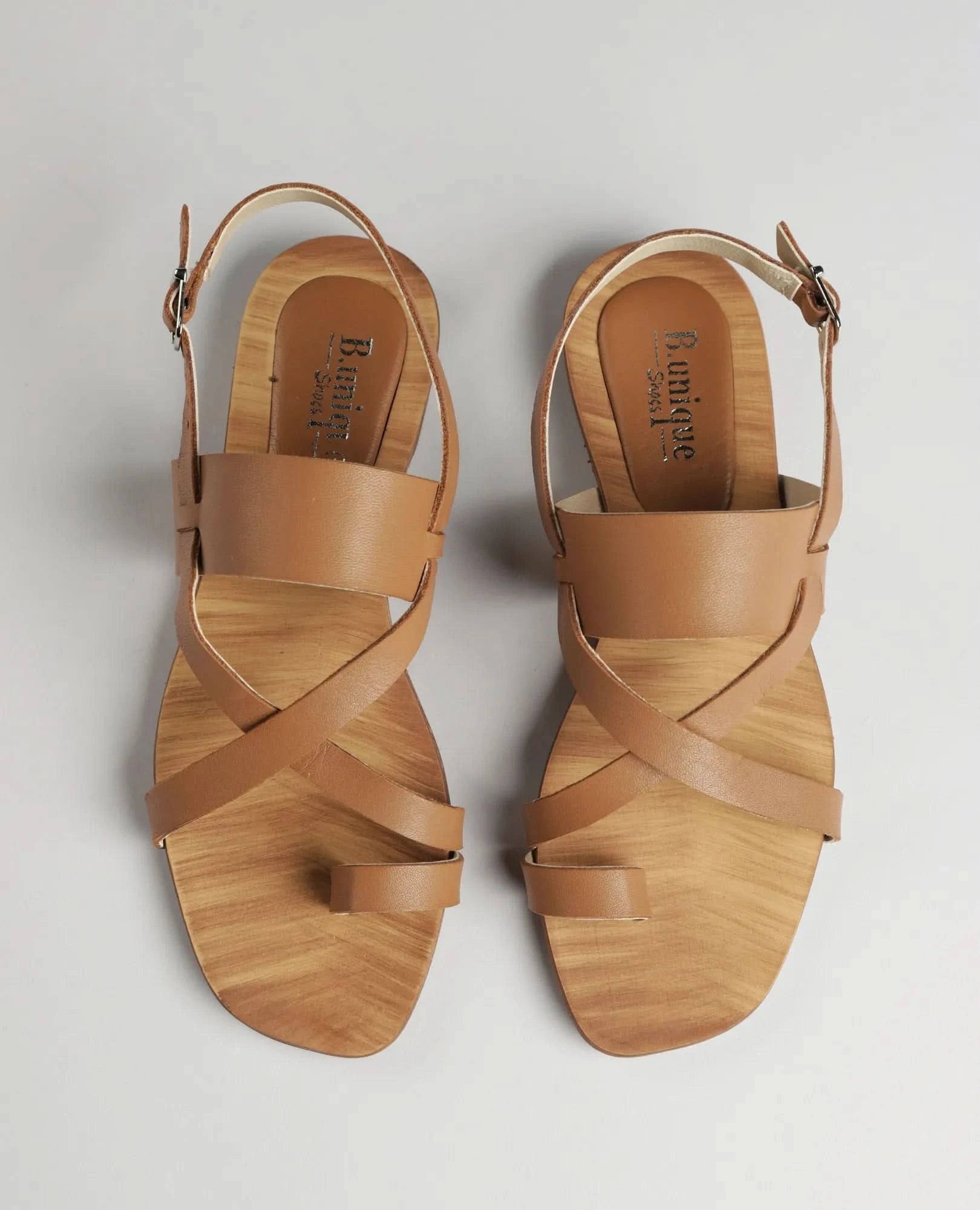 סנדלים שטוחים- אודרי - B Unique