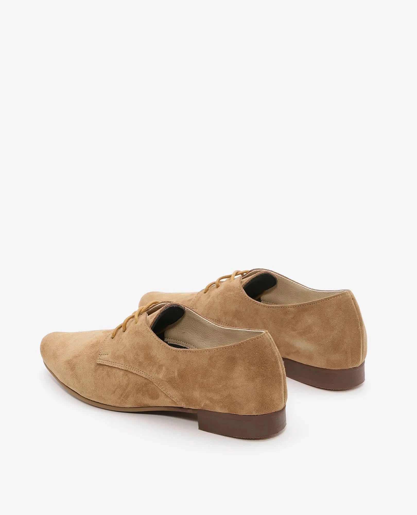 נעלי אוקספורד שטוחות מעור איכותי דגם אליסיה | נעלי נשים בי יוניק