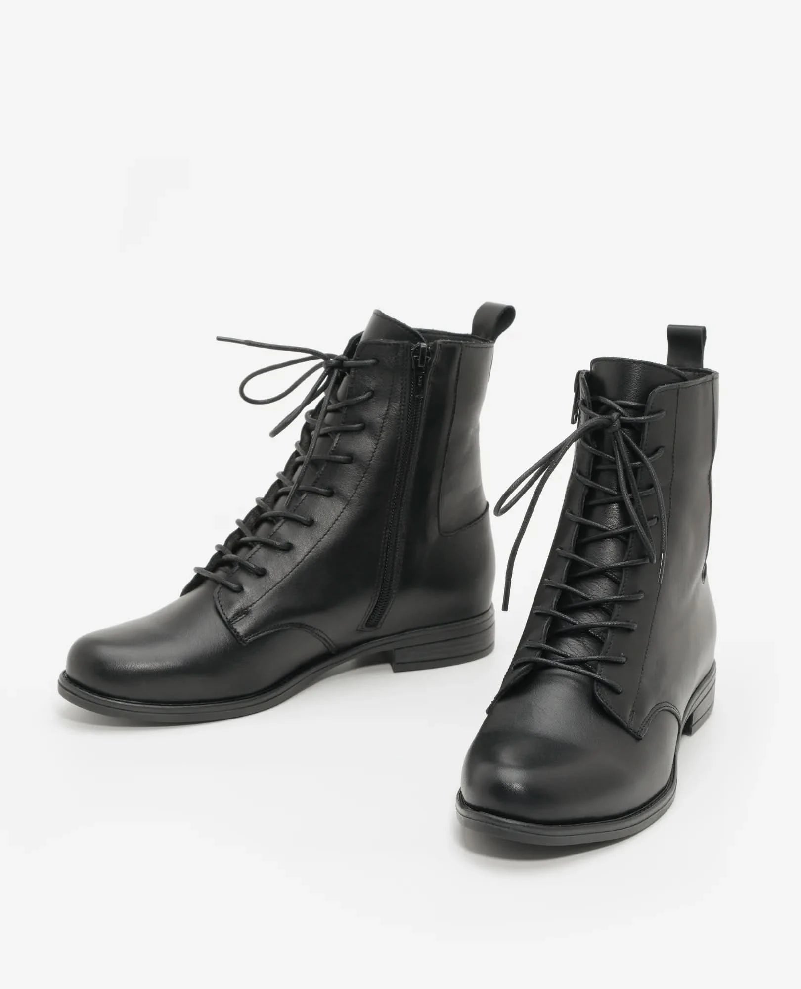 מגפוני שרוכים קלאסים דגם כנרת | מגפונים מעור לנשים - בי יוניק