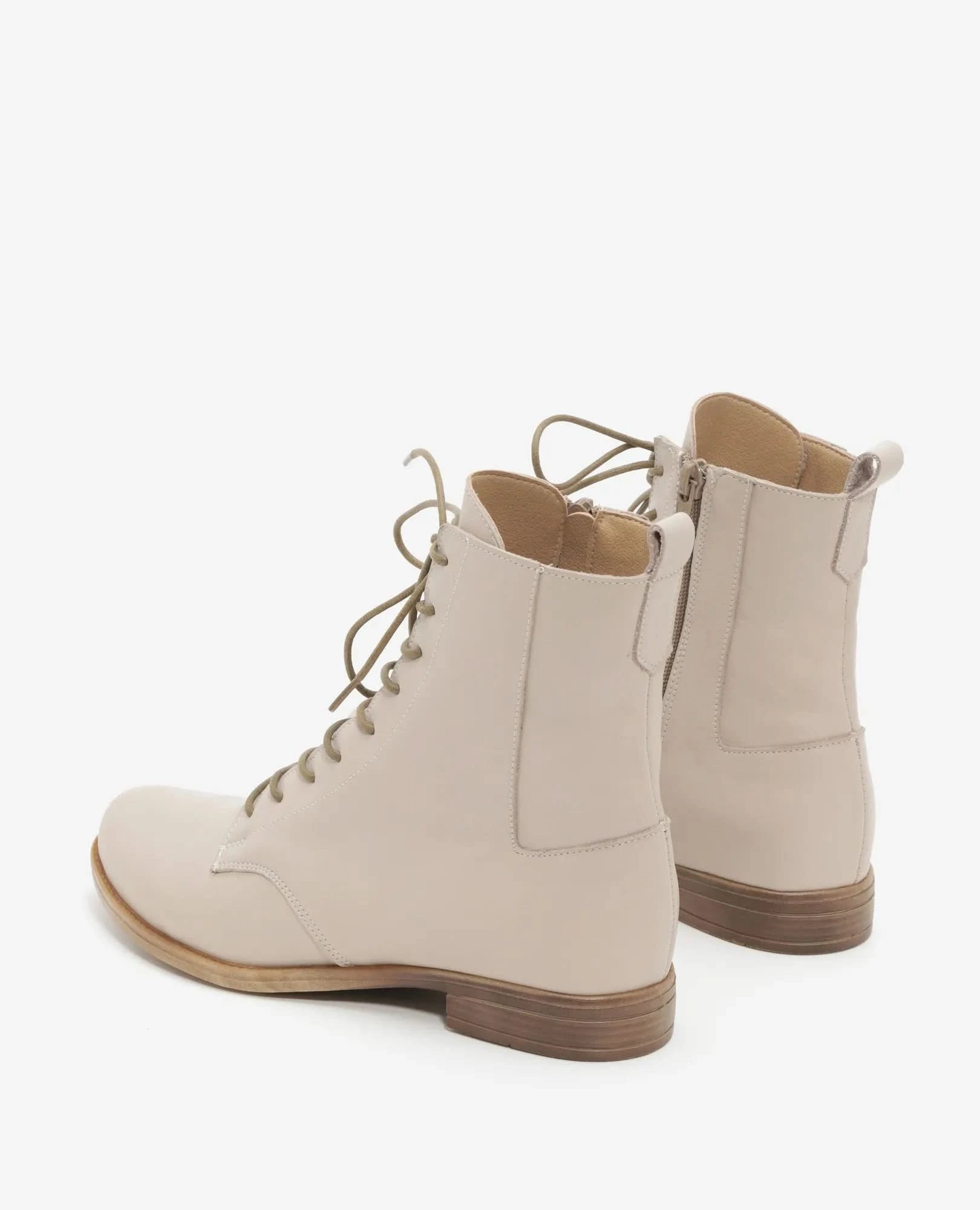 מגפוני שרוכים קלאסים דגם כנרת | מגפונים מעור לנשים - בי יוניק