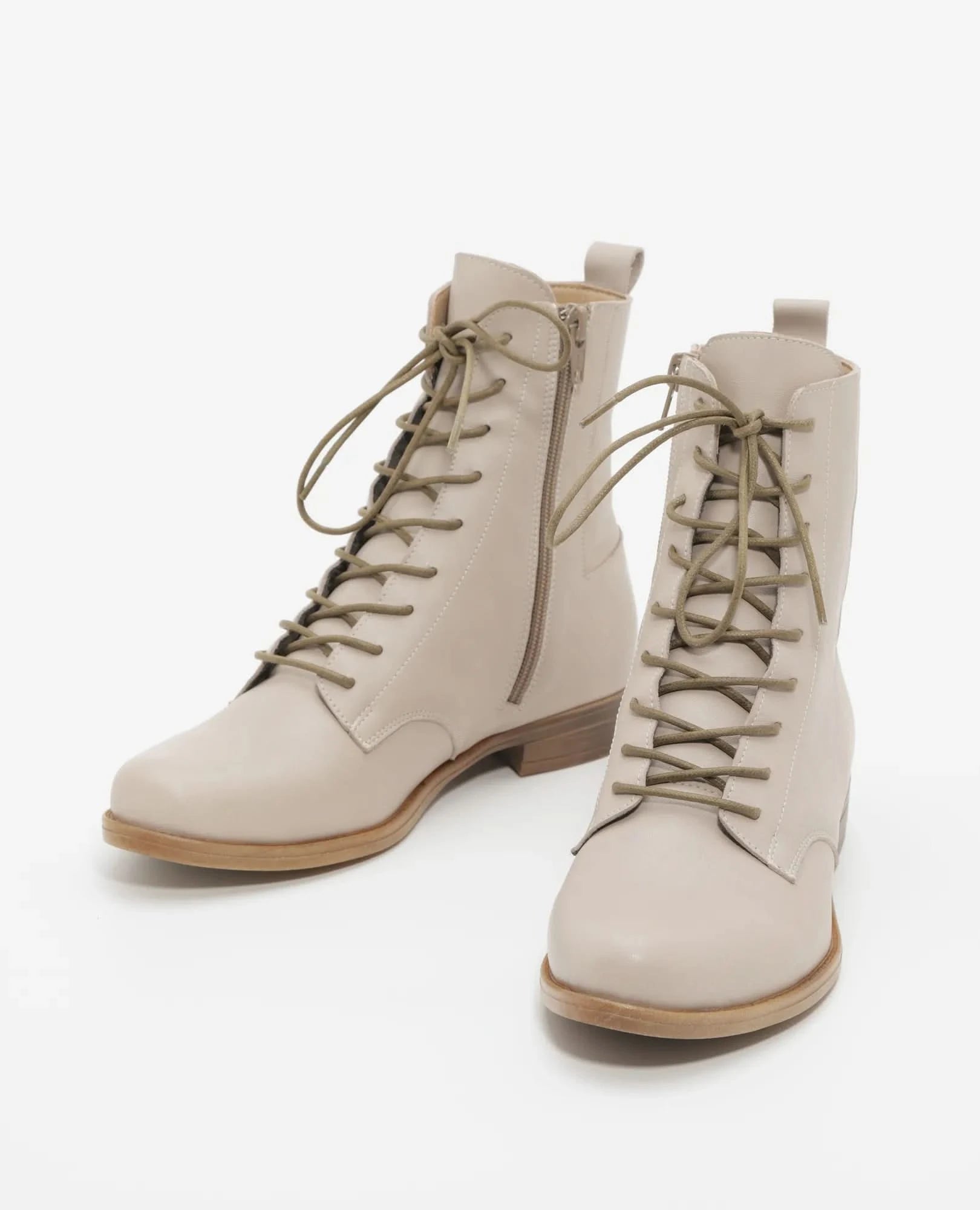 מגפוני שרוכים קלאסים דגם כנרת | מגפונים מעור לנשים - בי יוניק