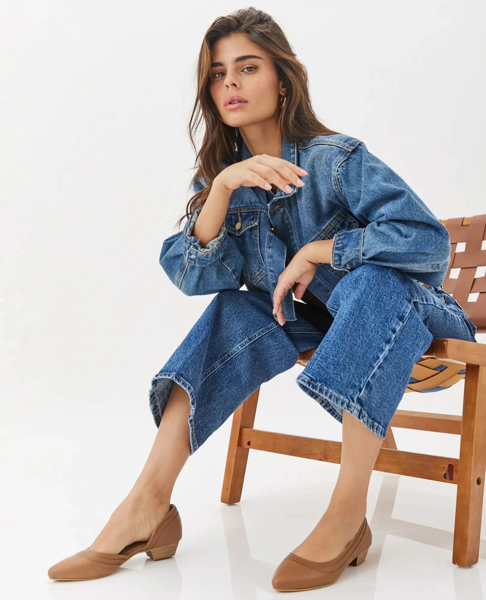 נעלי סירה אלגנטיות עם עקב נמוך דגם מלאני- באתר ובחנויות בי יוניק