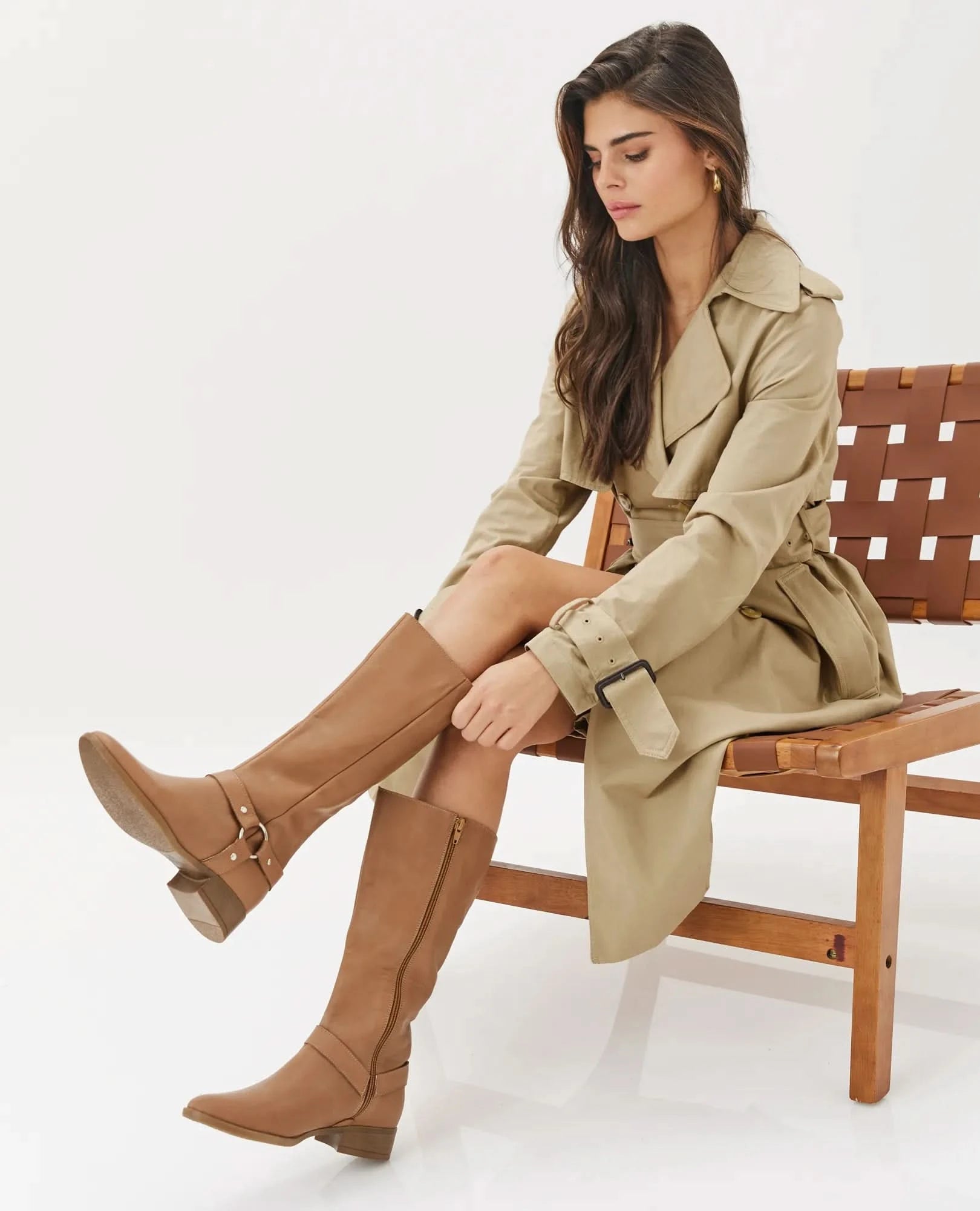 מגפיים מעור איכותי לנשים דגם גוון | מגפיים לנשים- בי יוניק