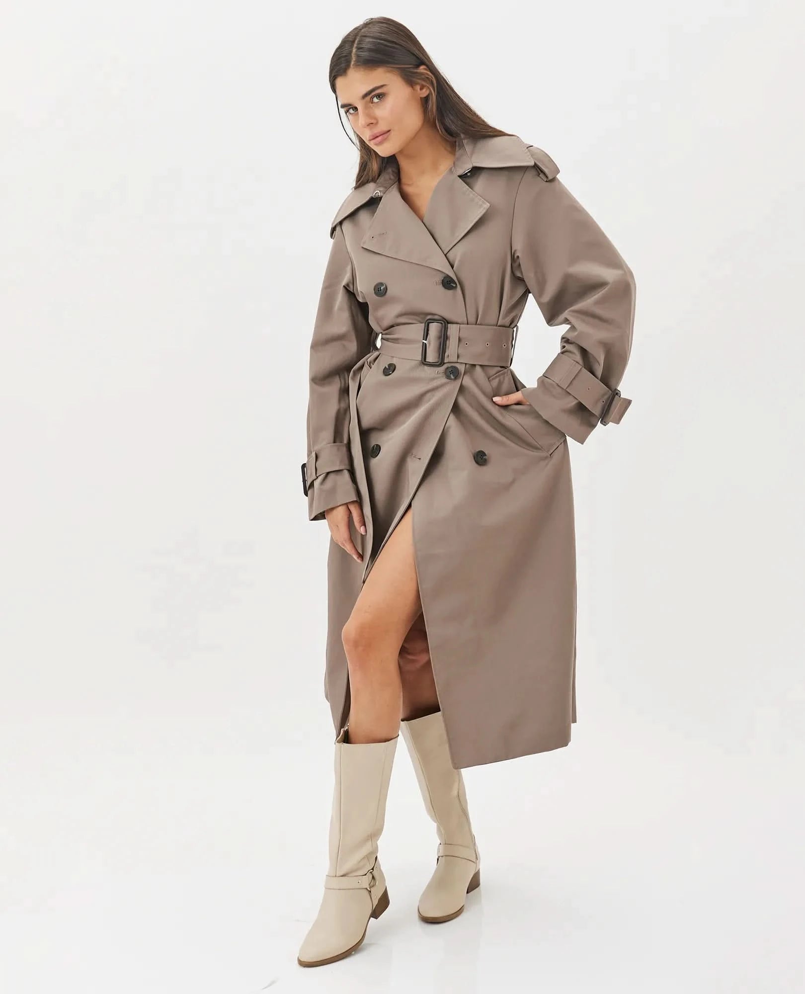 מגפיים מעור איכותי לנשים דגם גוון | מגפיים לנשים- בי יוניק