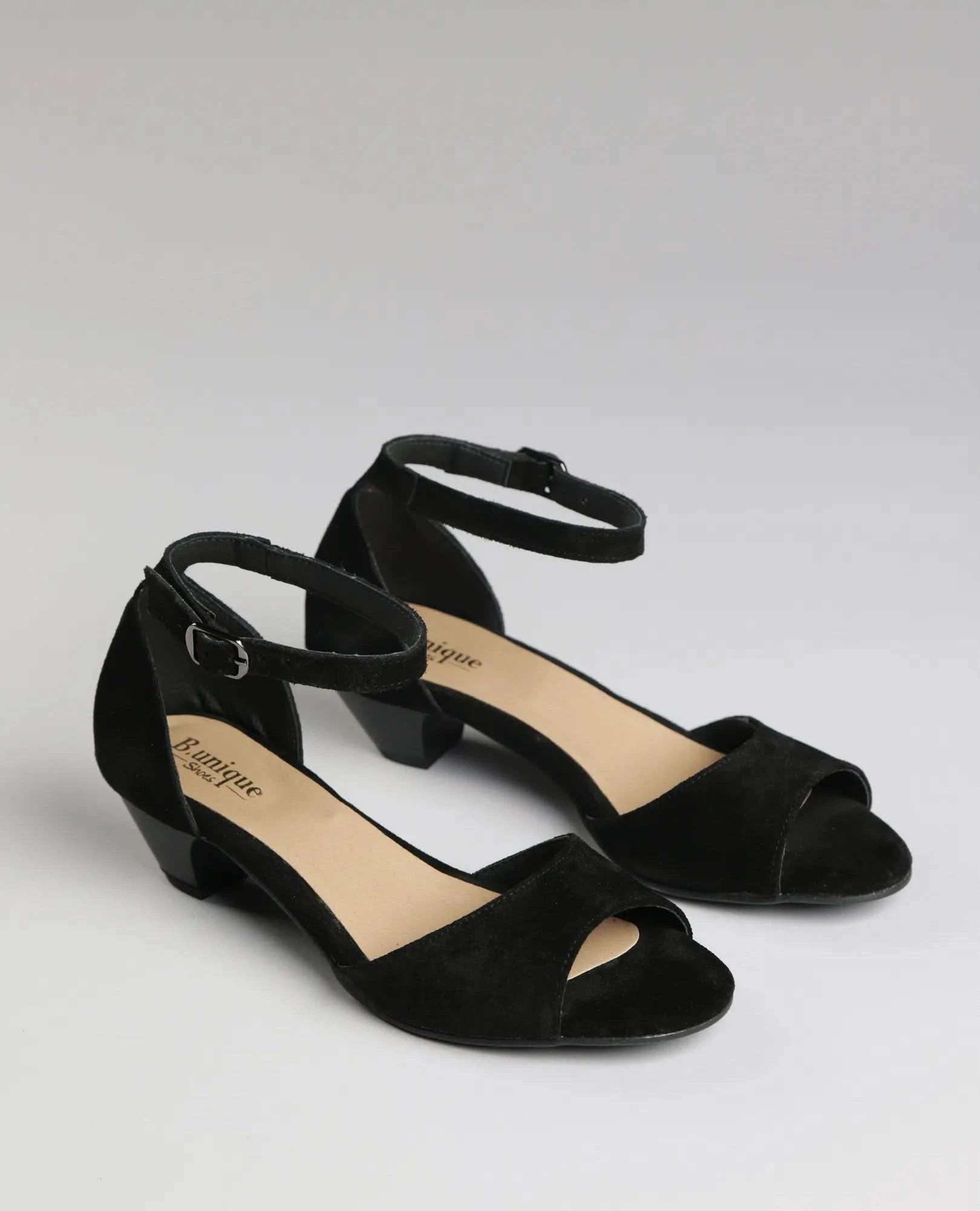 סנדלי עקב נמוך - ברוניקה - B Unique