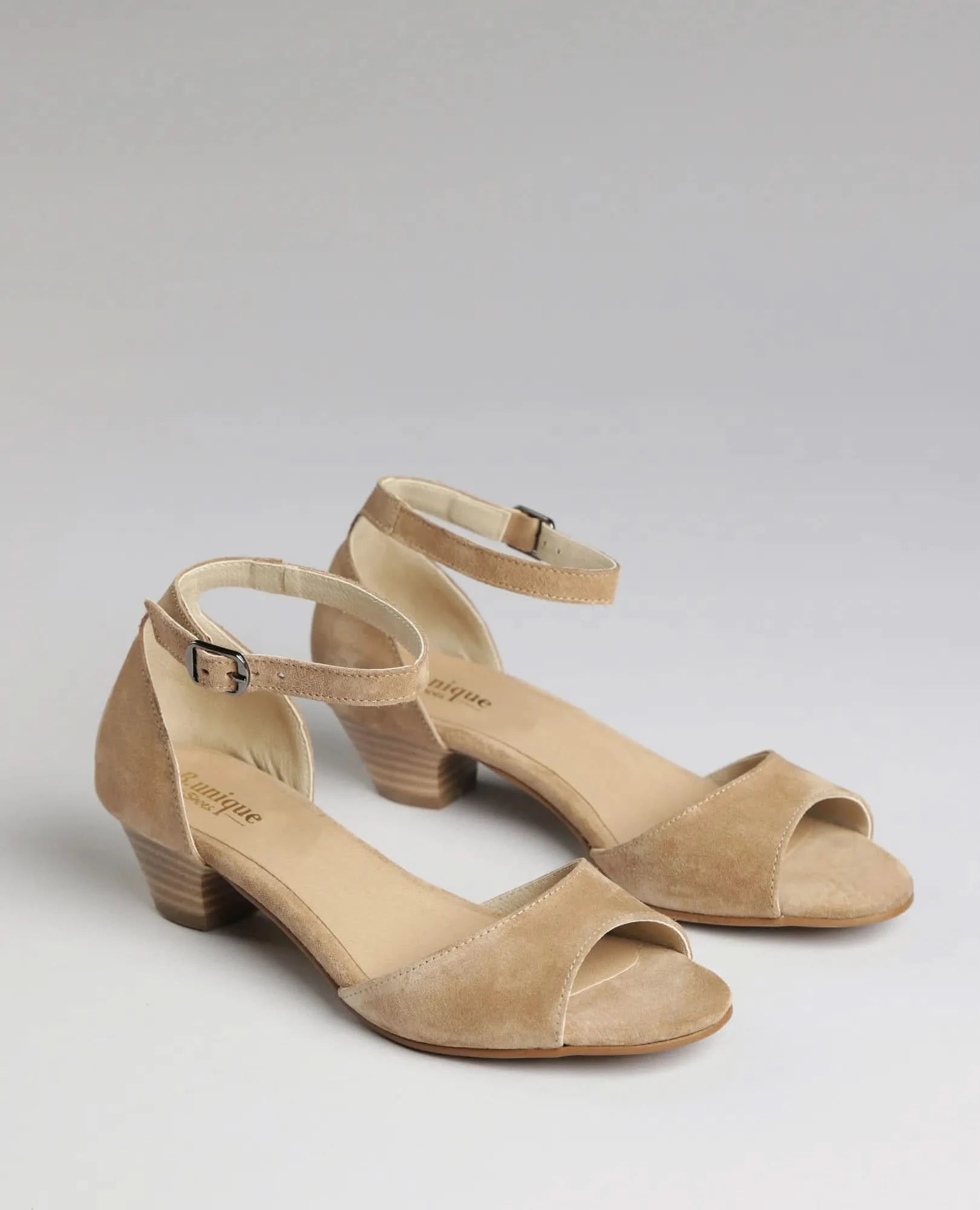 סנדלי עקב נמוך - ברוניקה - B Unique