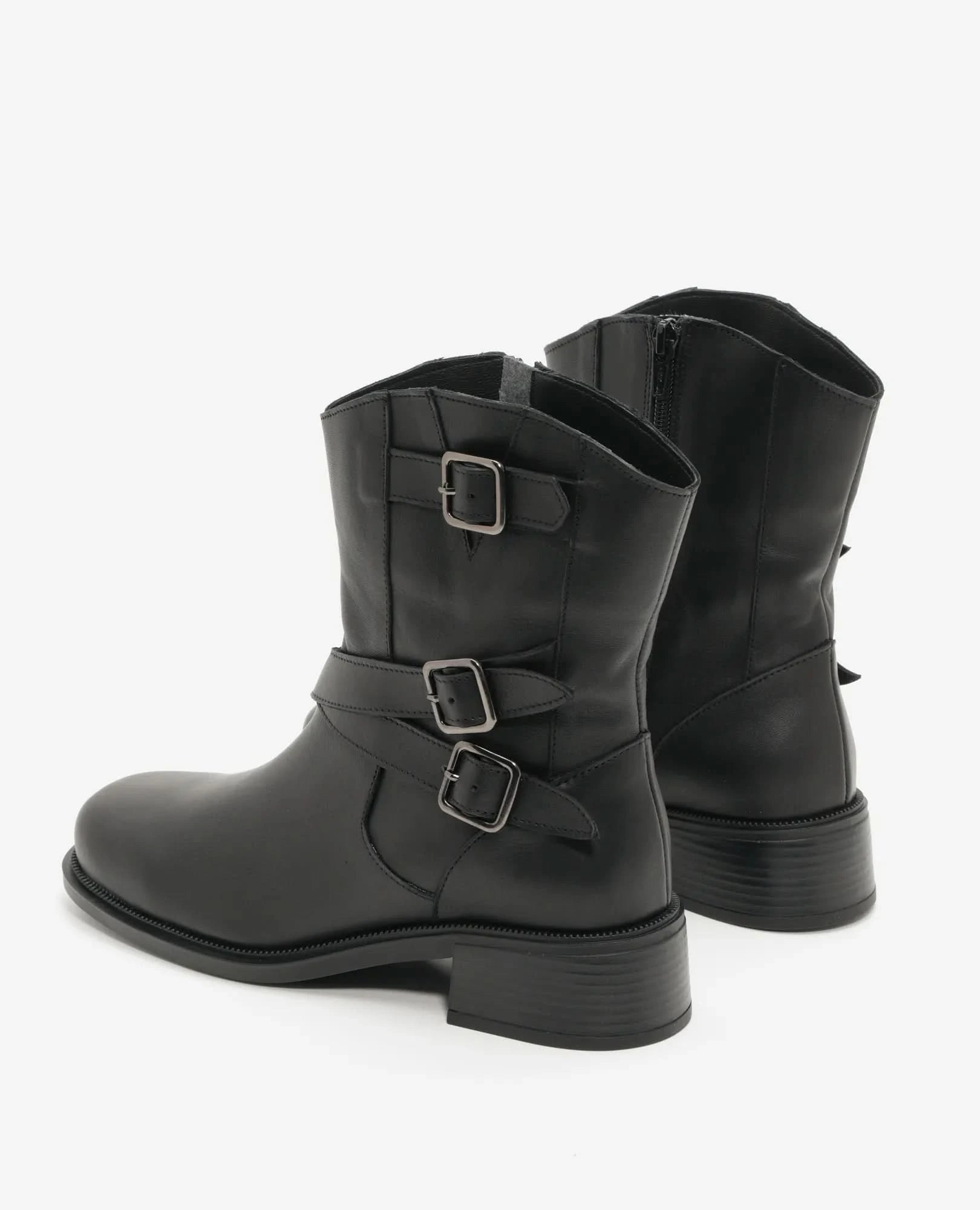 מגפוני נשים מעור איכותי דגם קורטני | מגפונים לנשים - בי יוניק