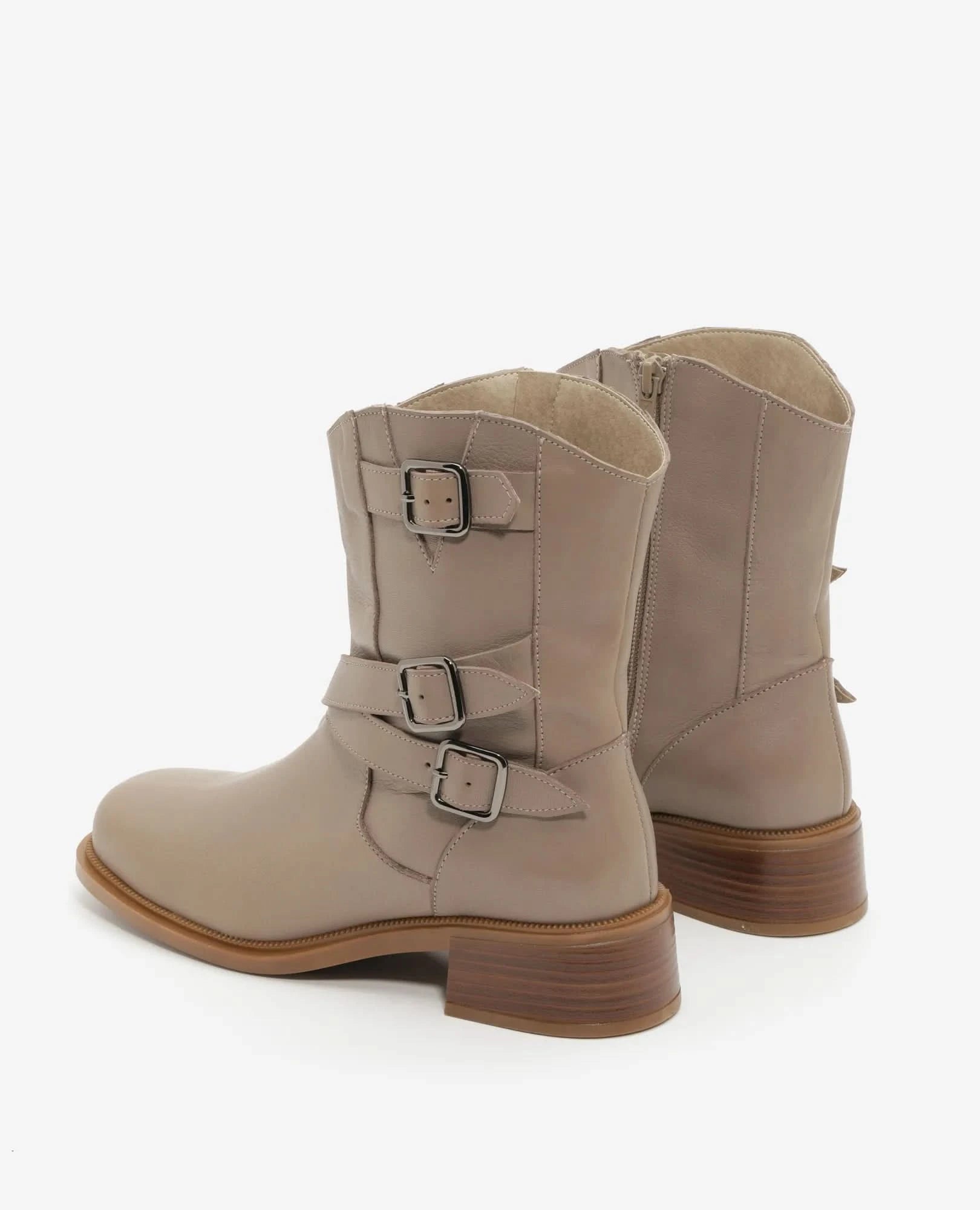 מגפוני נשים מעור איכותי דגם קורטני | מגפונים לנשים - בי יוניק