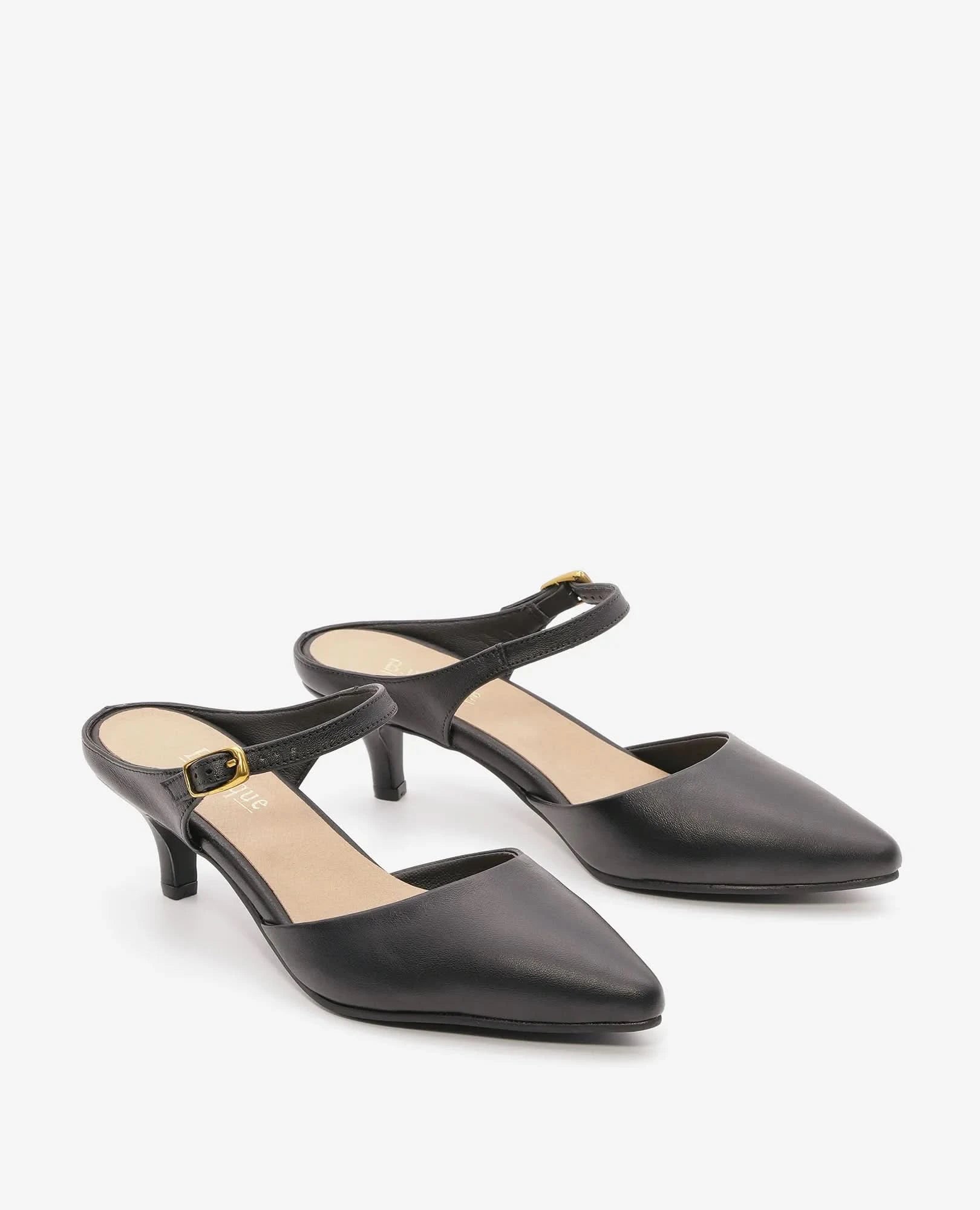 כפכפי עקב לנשים מעור איכותי דגם שיר- בחנויות ובאתר בי יוניק