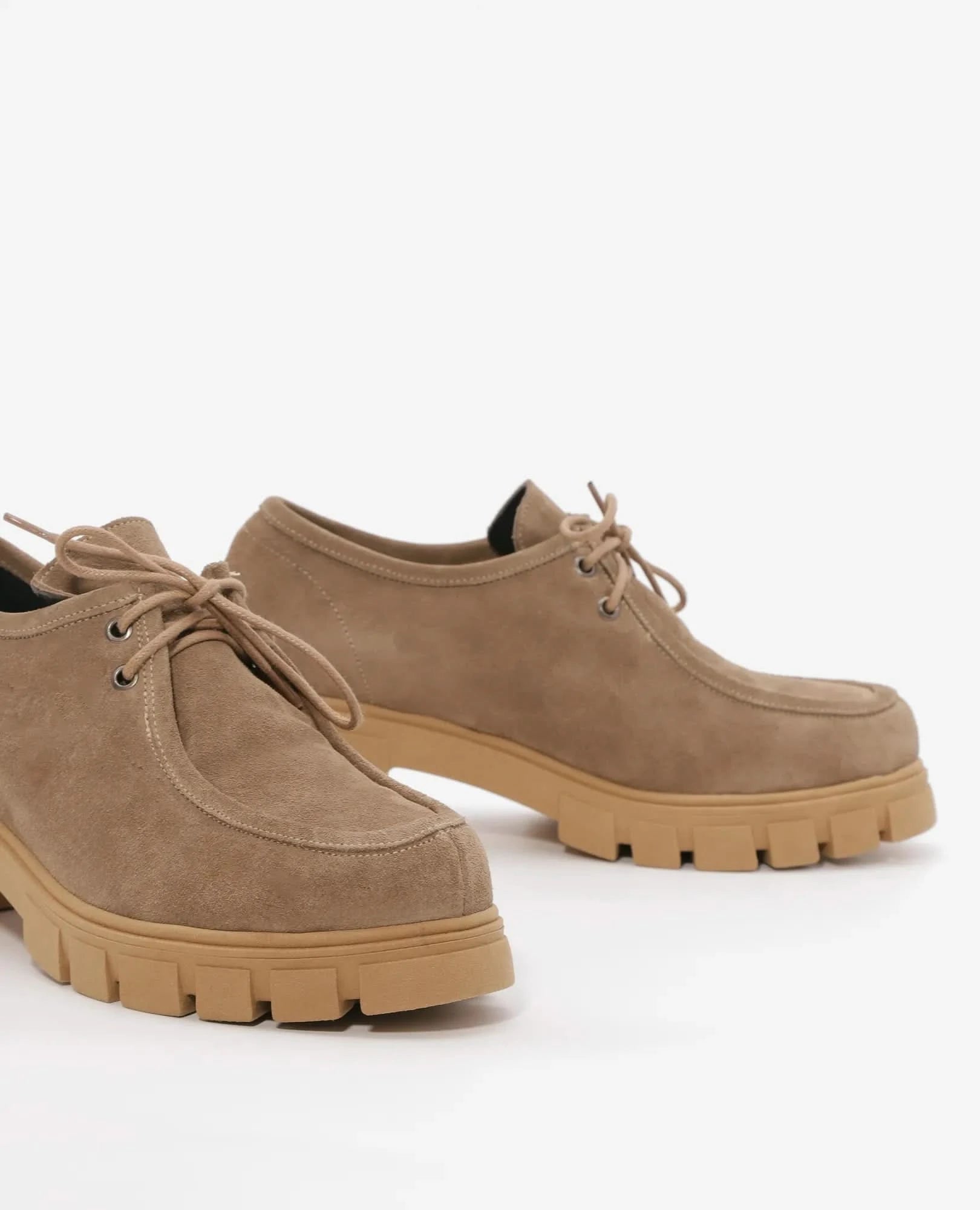 נעלי לאופר עם סוליית טרקטור מעור איכותי דגם אופיר | בי יוניק