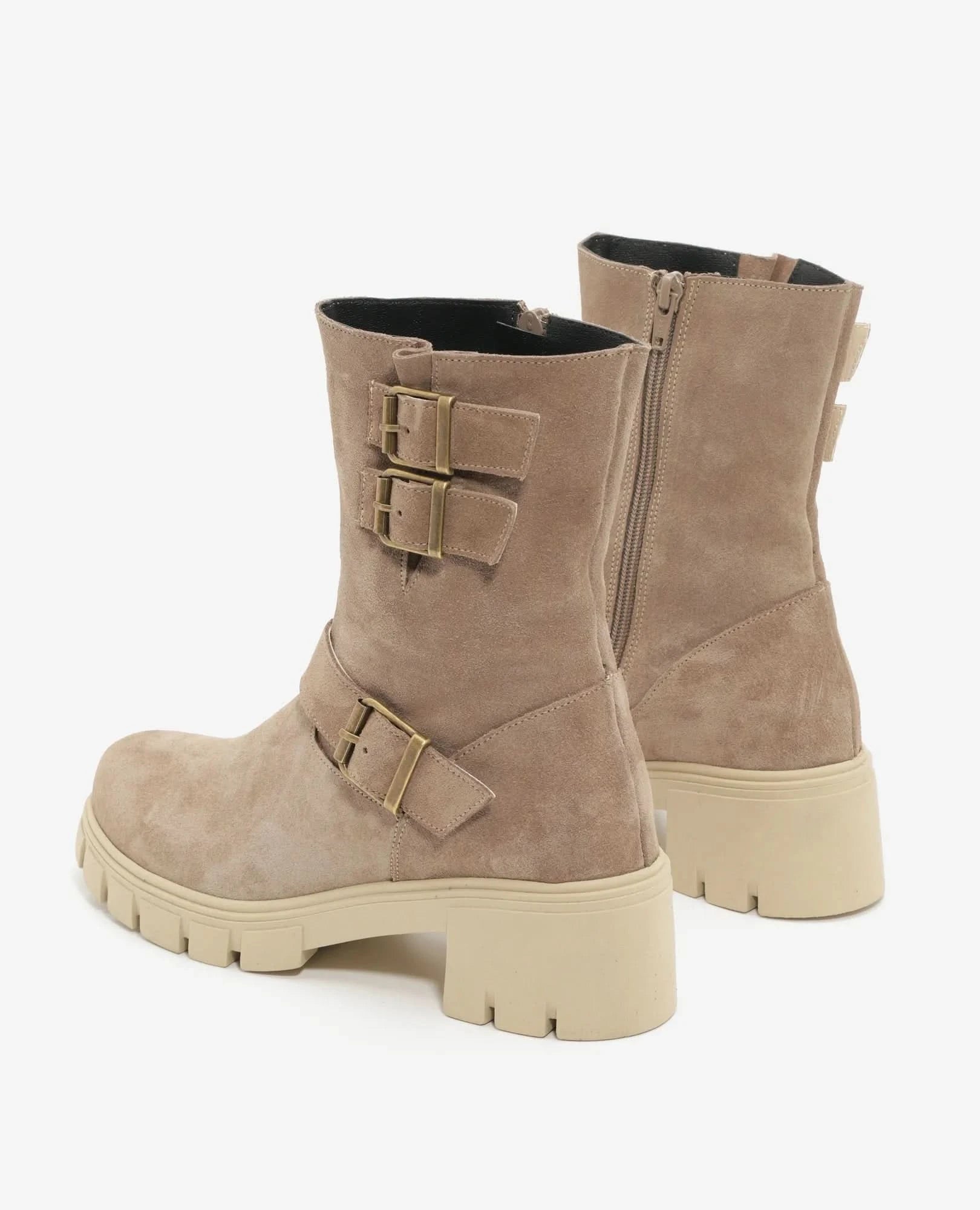 מגפוני טרקטור לנשים דגם סברינה | מגפונים לנשים | בי יוניק