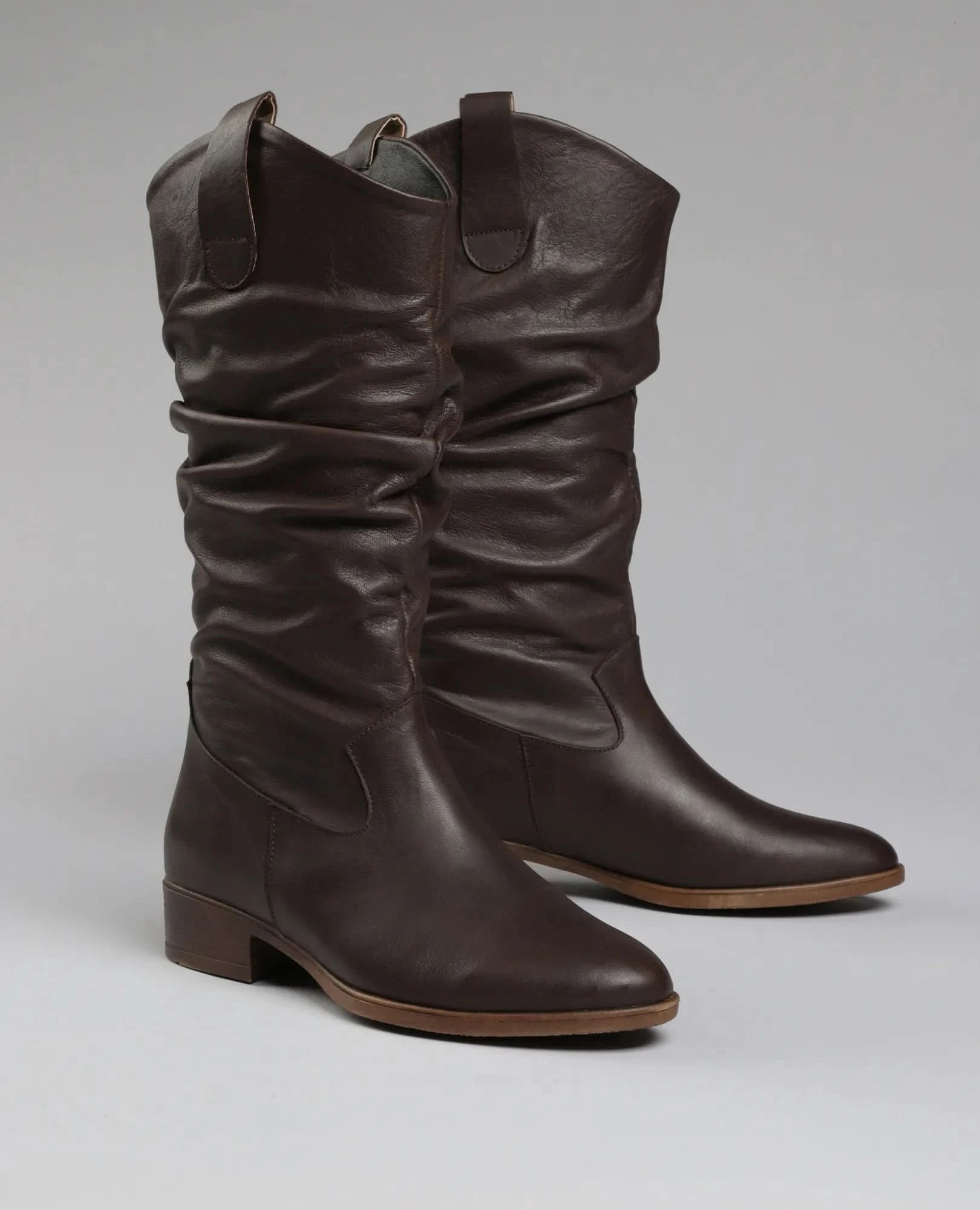 מגפיים עם כיווצים- נויה - B Unique - מגפיים