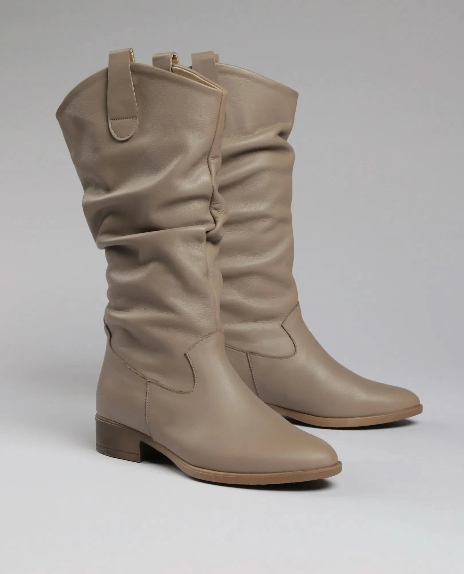 מגפיים עם כיווצים- נויה - B Unique - מגפיים