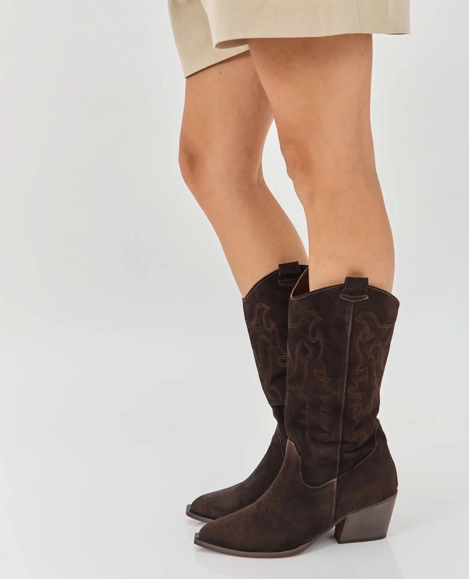 מגפי בוקרים - ברנט - B Unique - מגפיים