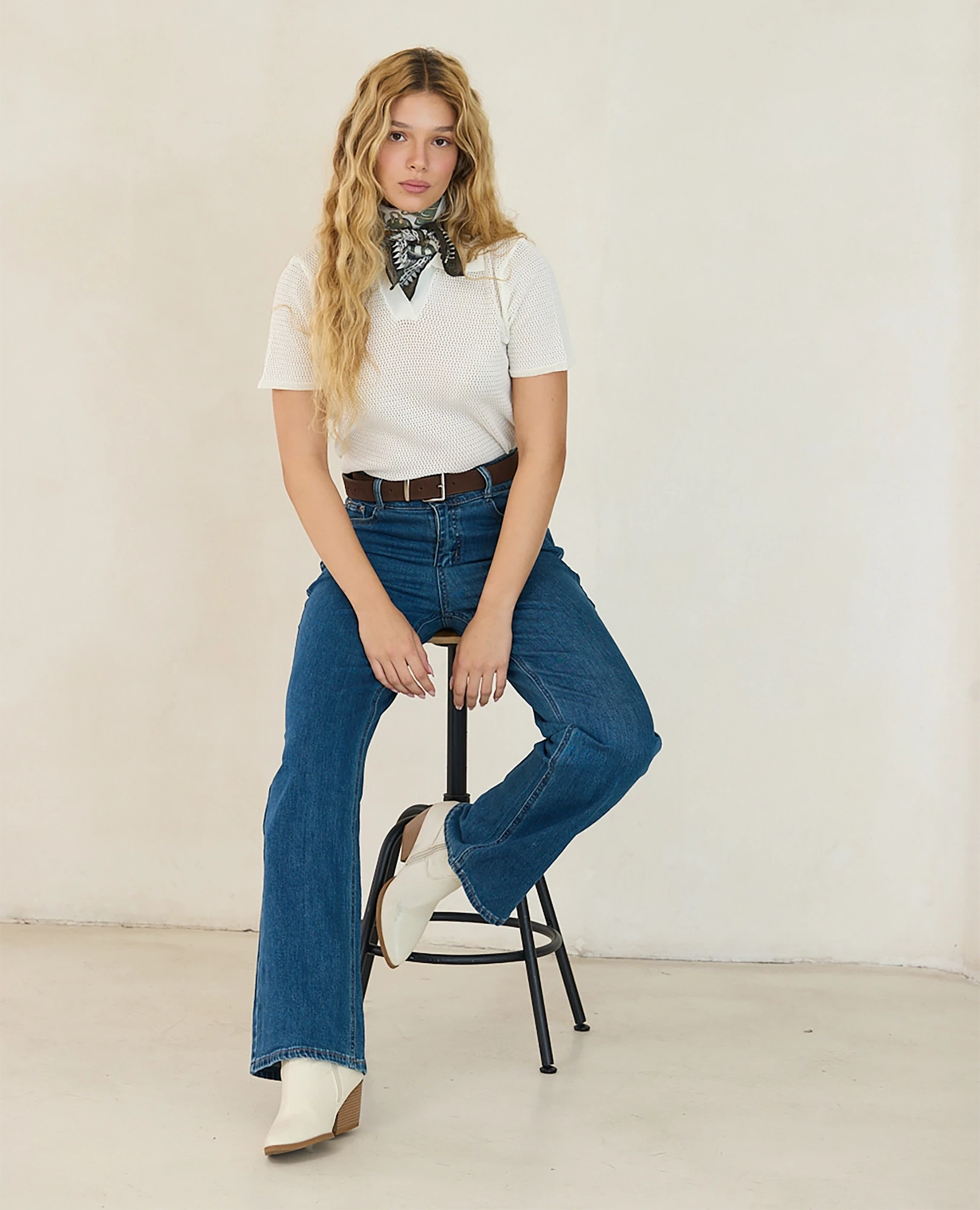 ג'ינס דגם חגית - B Unique - ביגוד