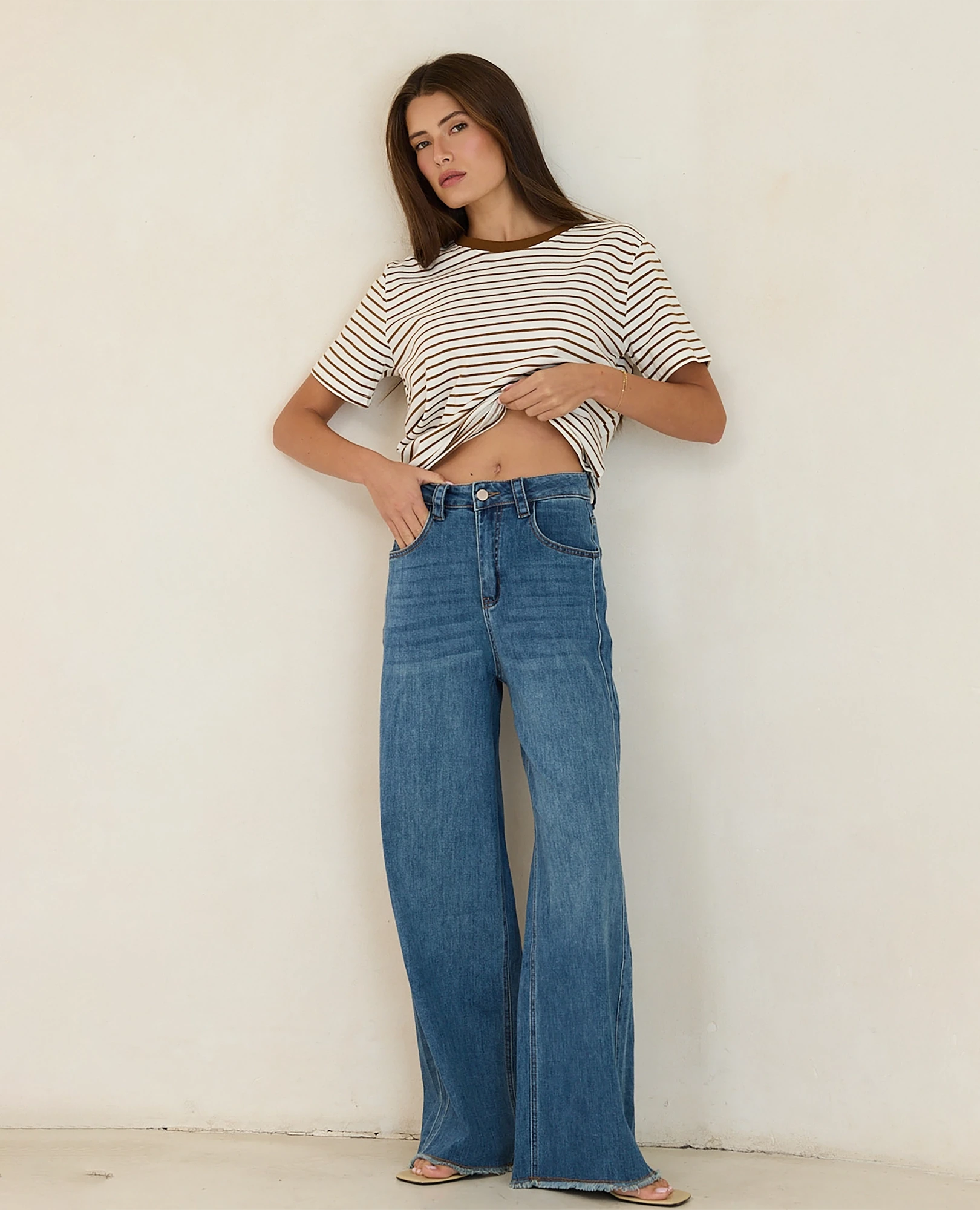 ג'ינס דגם מלניה - B Unique - ביגוד