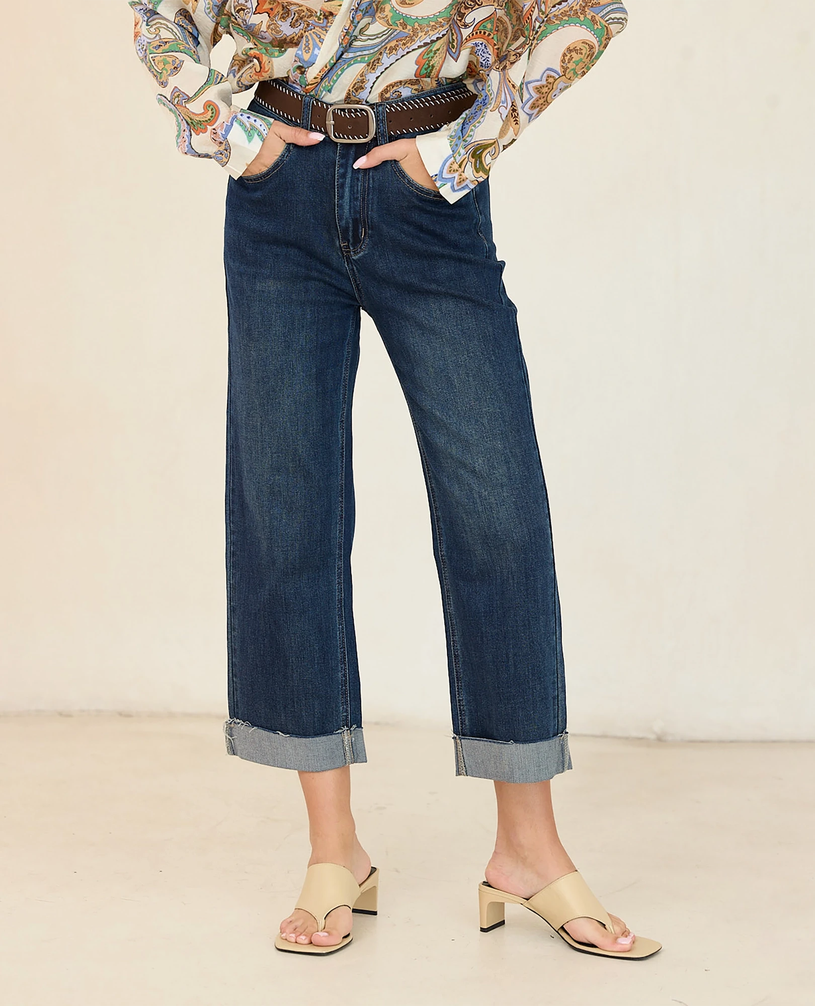 ג'ינס דגם ניו פולי - B Unique - ביגוד