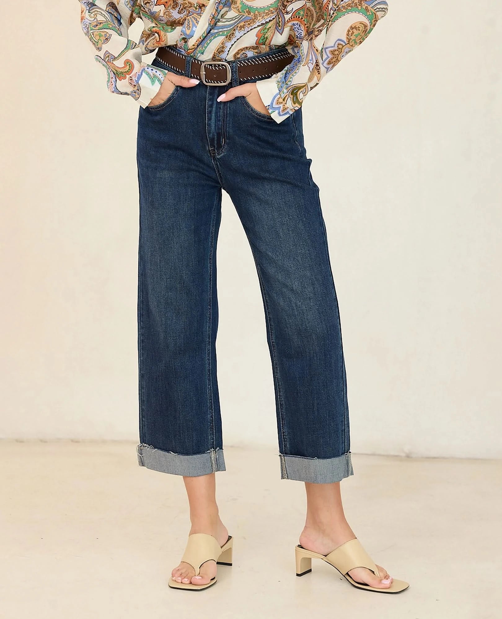 ג'ינס דגם ניו פולי - B Unique - ביגוד