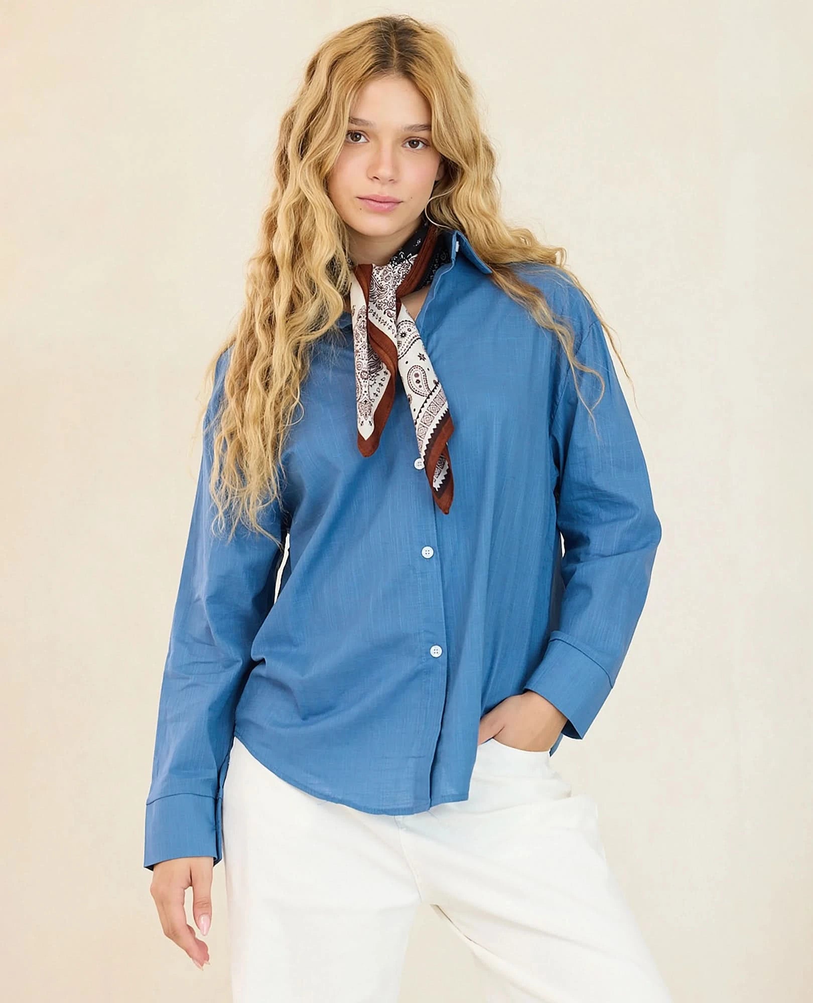 חולצת פשתן - B Unique - ביגוד