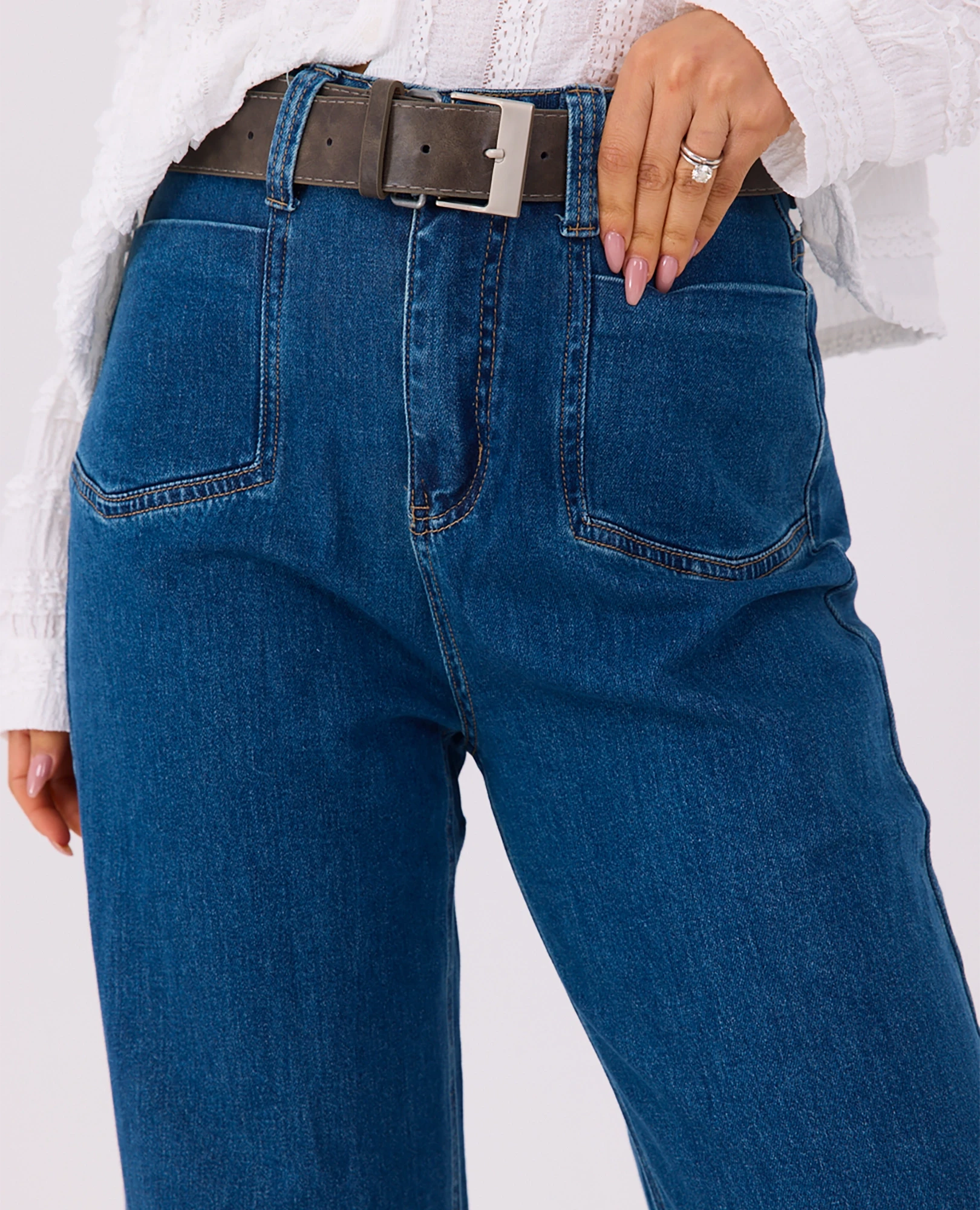 ג'ינס דגם נוגה - B Unique - מכנסיים