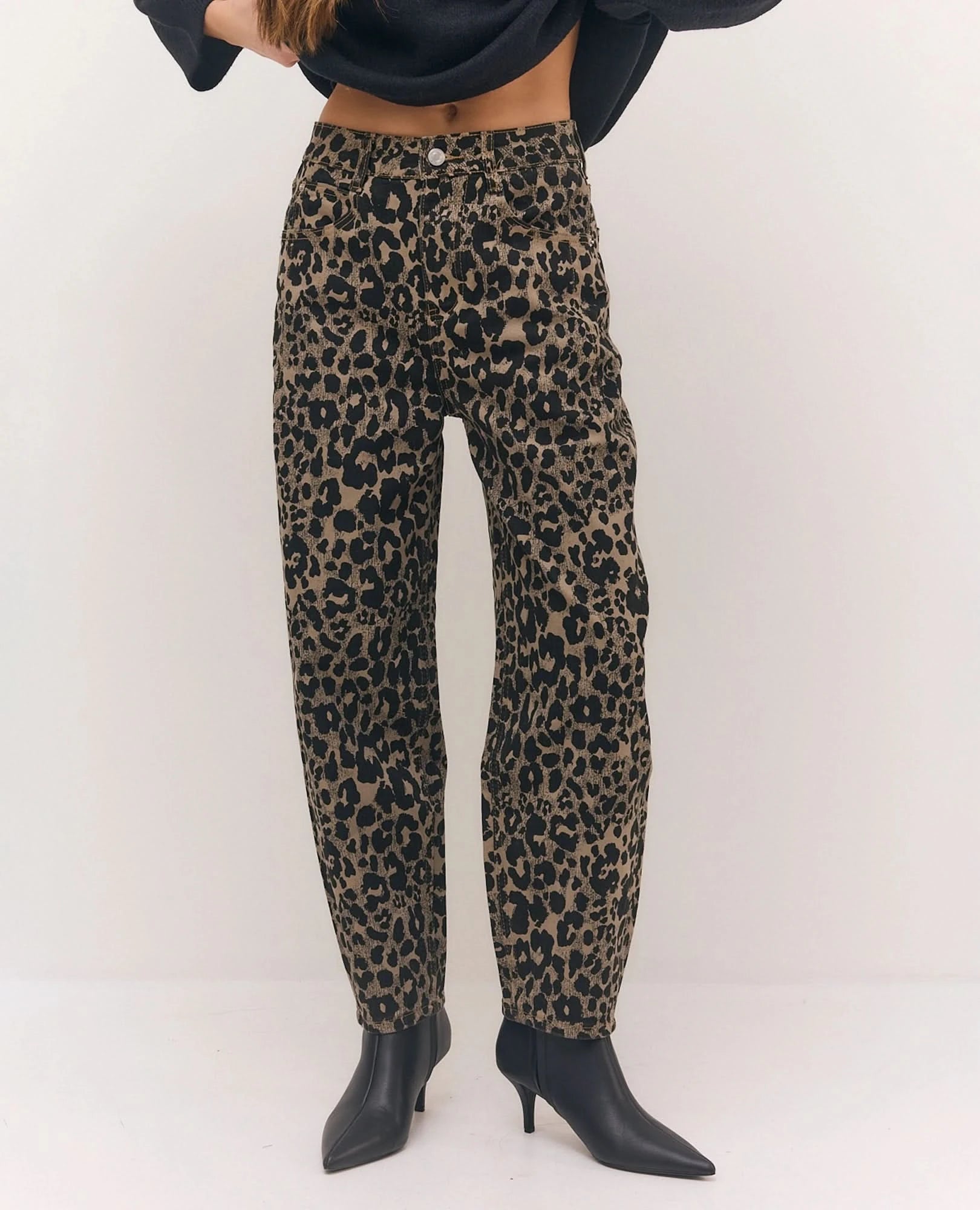 ג'ינס בלייז מנומר - B Unique - מכנסיים