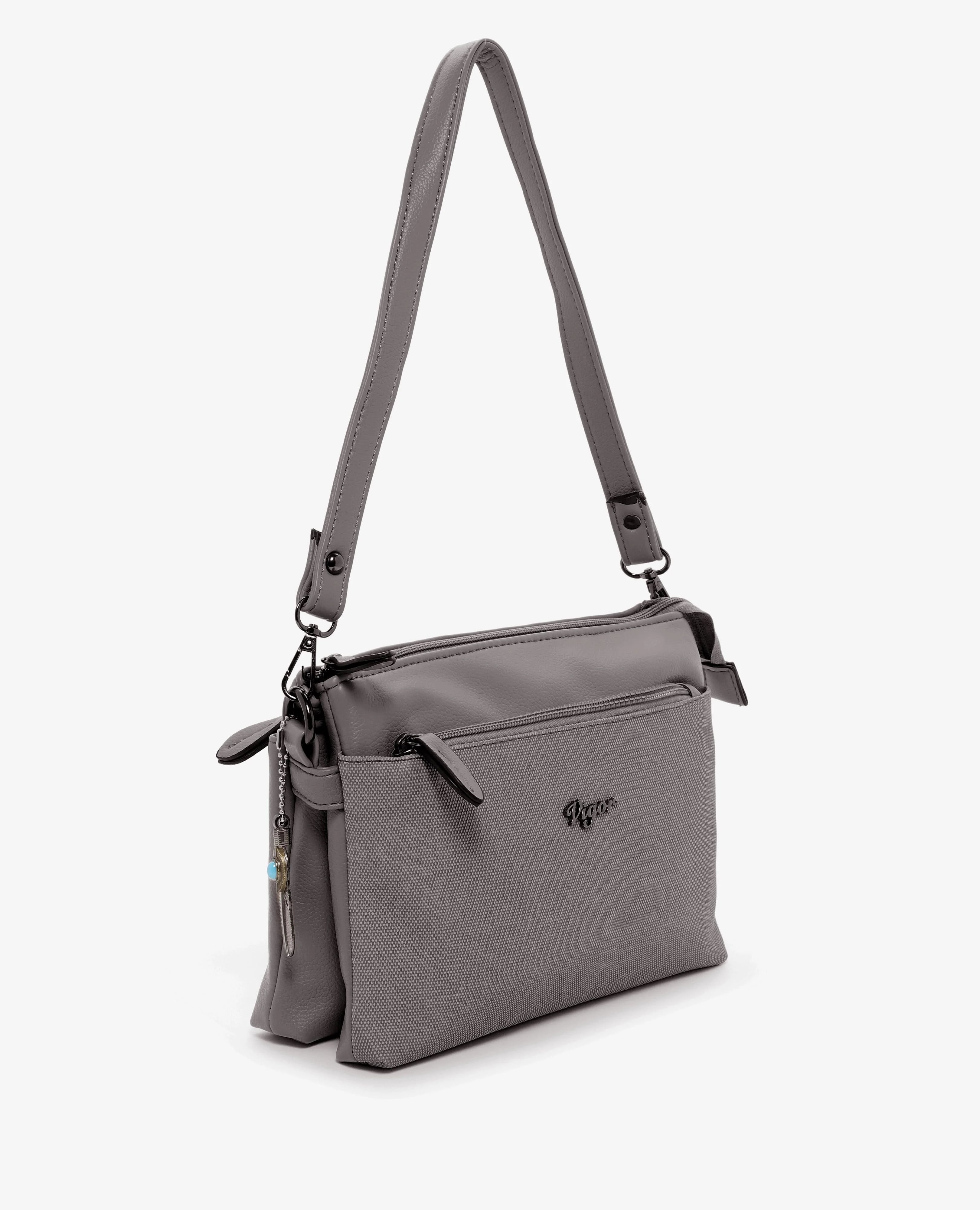 תיק צד מחולק- לירן - B Unique - תיקים וארנקים