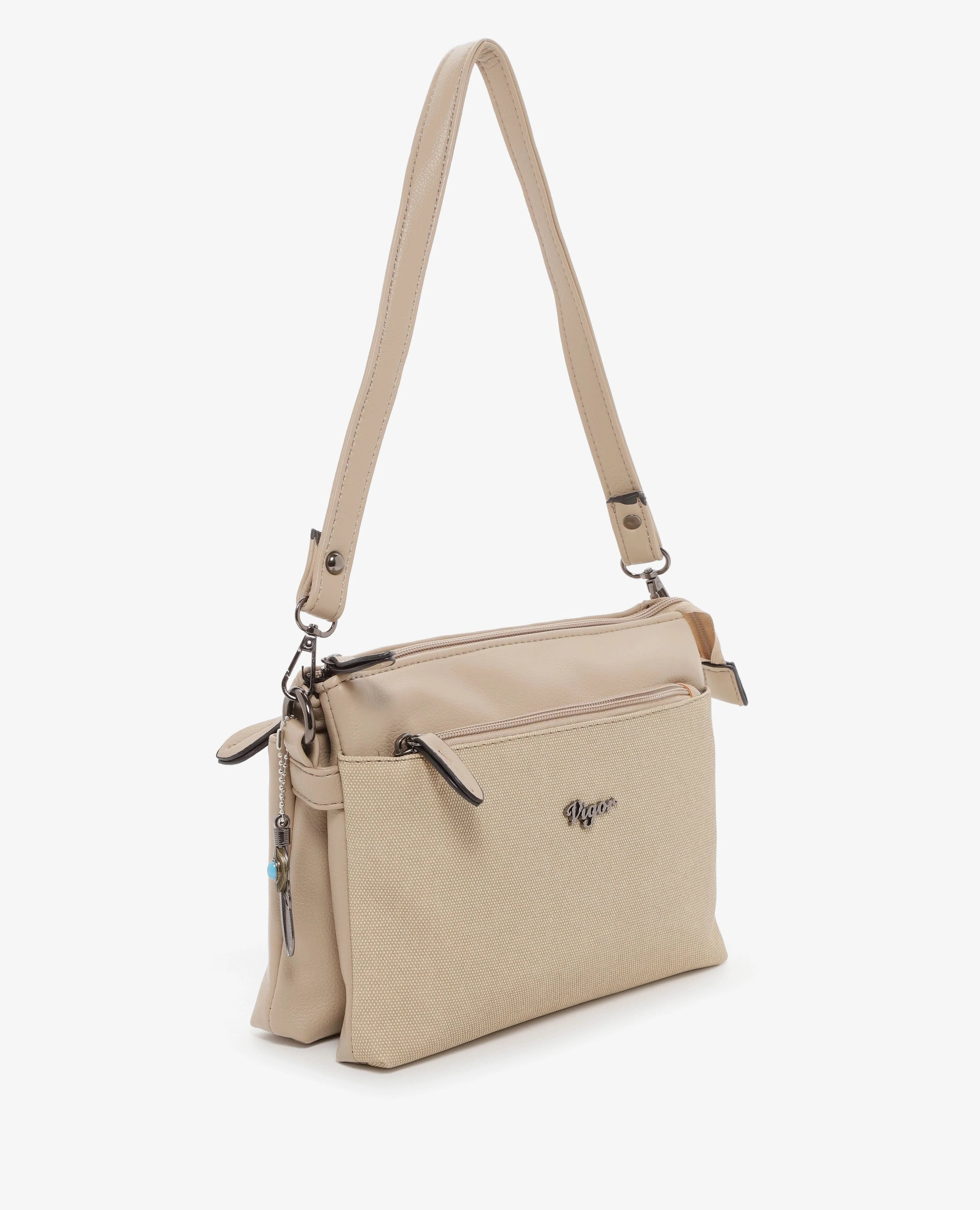 תיק צד מחולק- לירן - B Unique - תיקים וארנקים