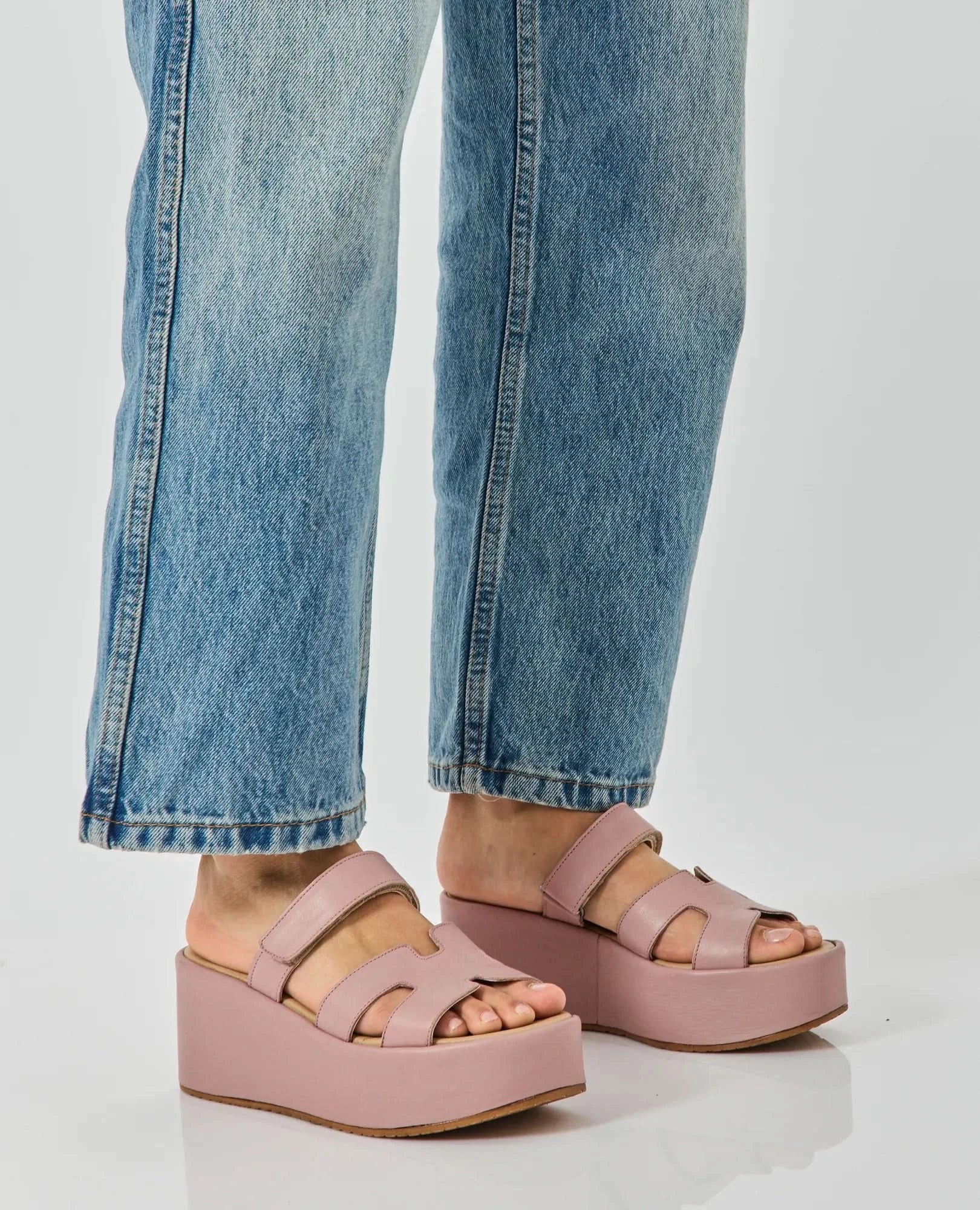 כפכפי פלטפורמה - דלפינה - B Unique - כפכפים