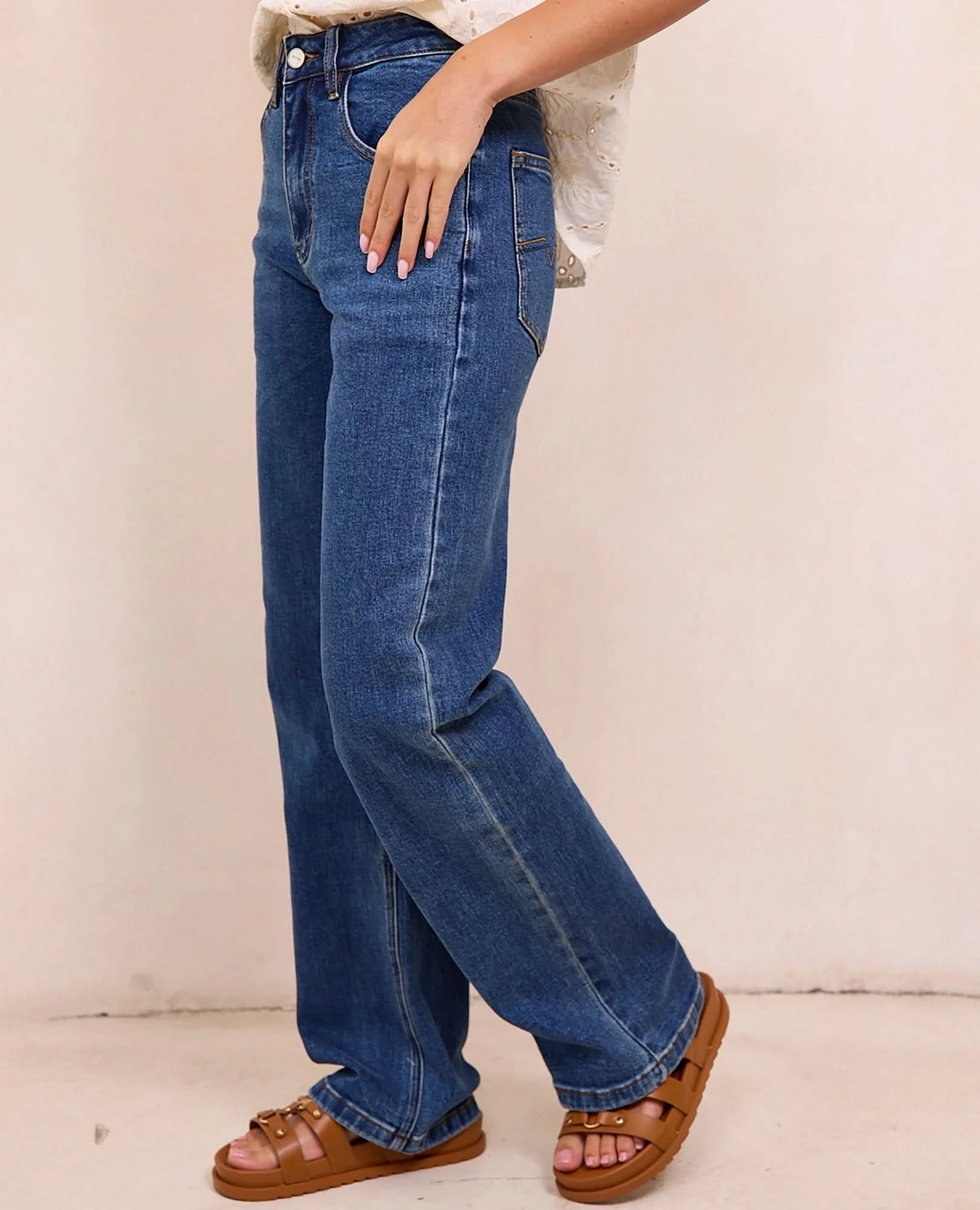 ג'ינס דגם רוז - B Unique - מכנסיים