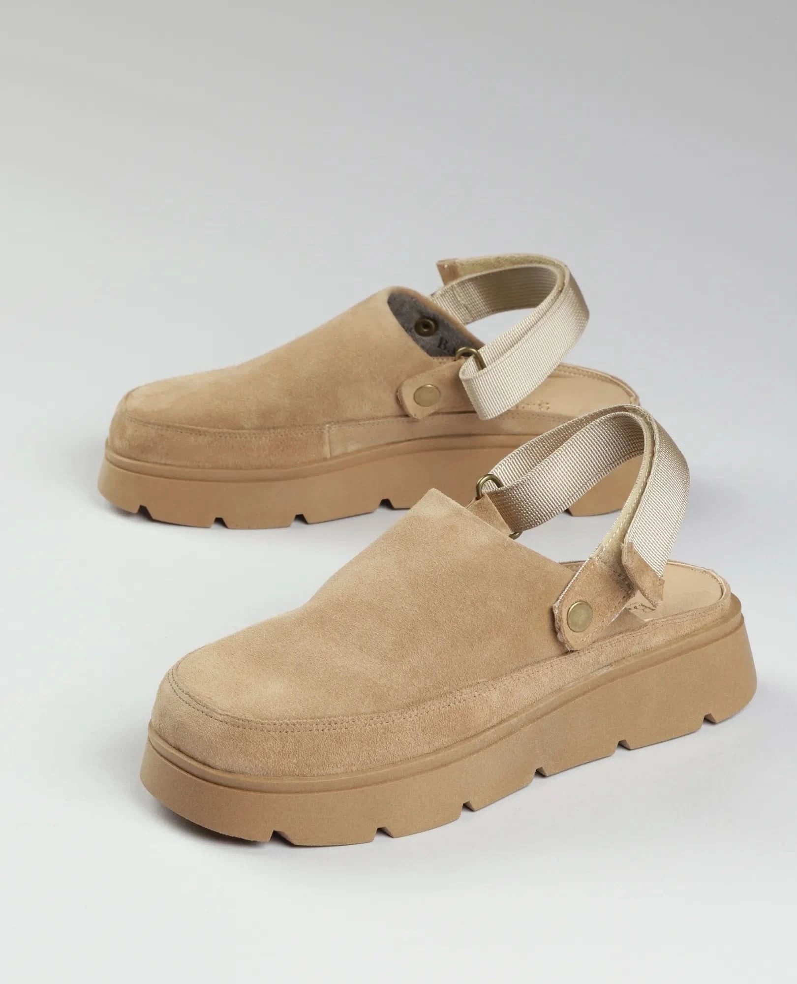 כפכפי פלטפורמה - רובי - B Unique - כפכפים