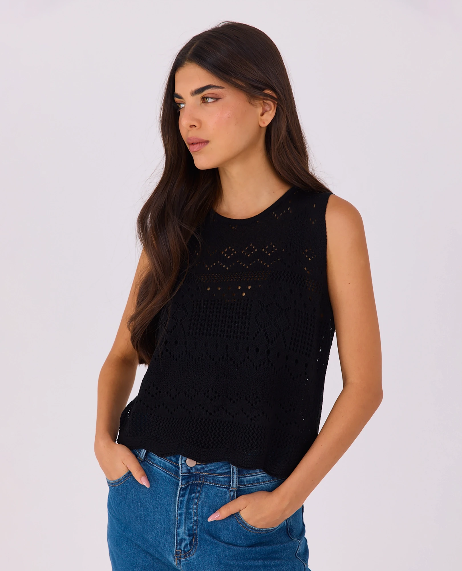 גופיית סריג דגם ליאת - B Unique - גופייה