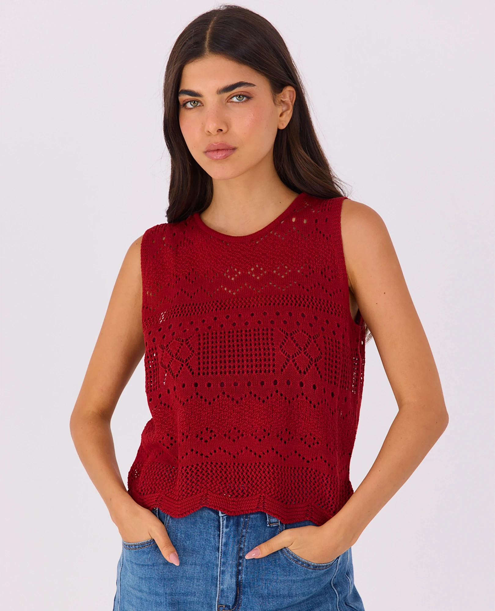 גופיית סריג דגם ליאת - B Unique - גופייה