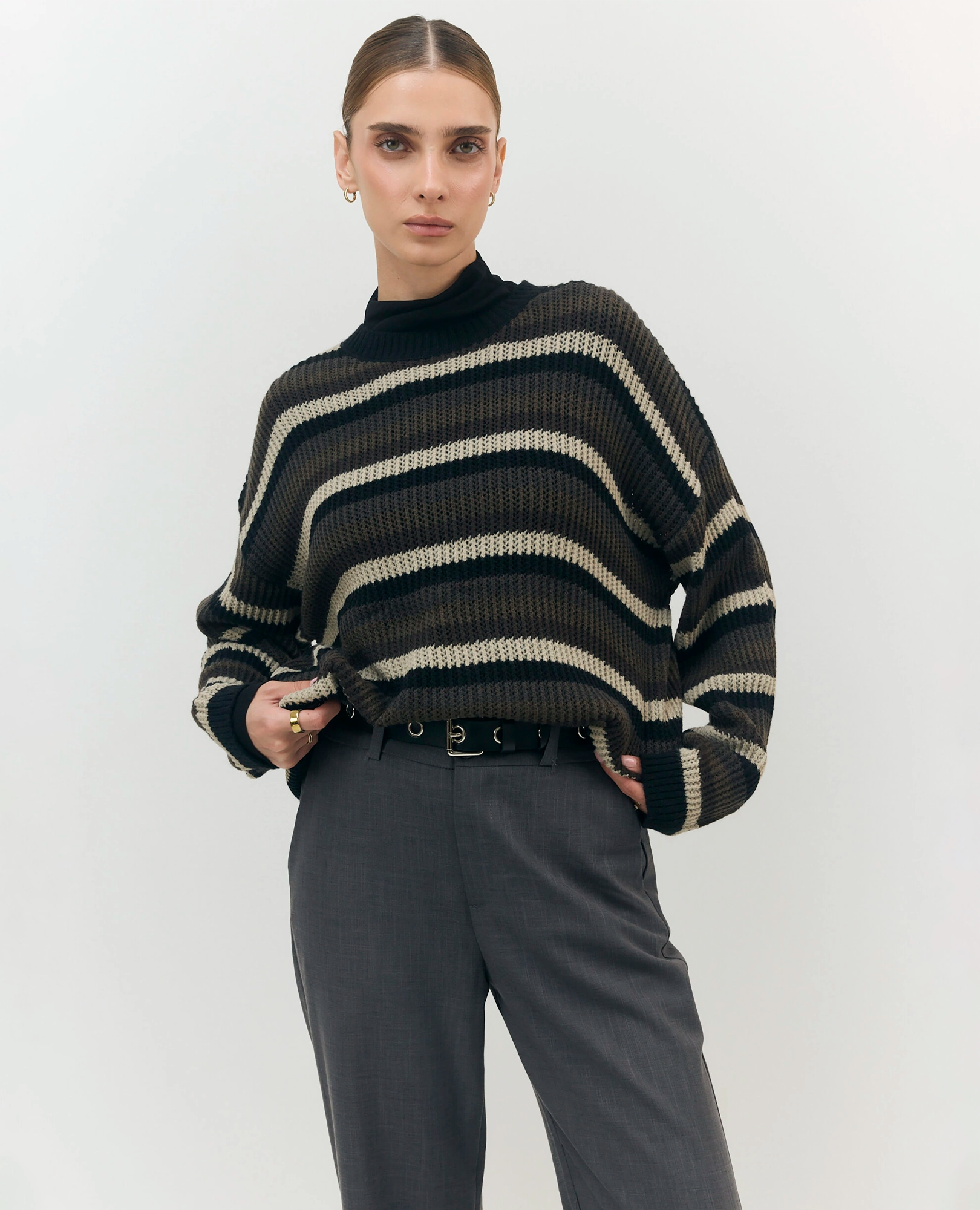 סריג קרושה פסים - B Unique - סריגים