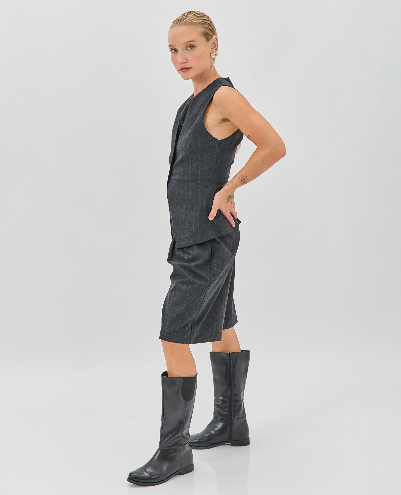 מגפיים שטוחים - ירין - B Unique - מגפיים