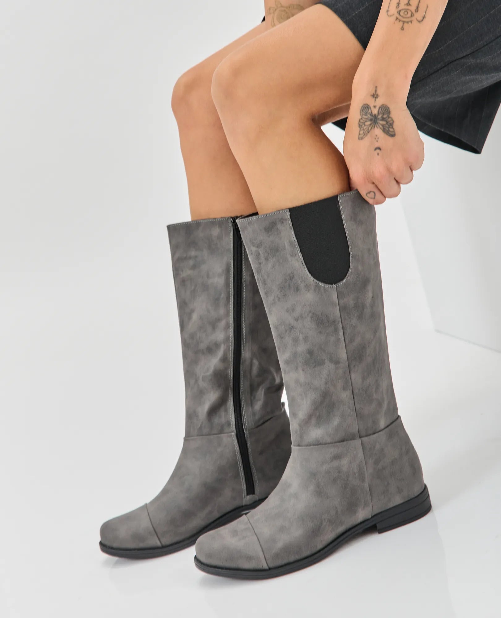 מגפיים שטוחים - ירין - B Unique - מגפיים