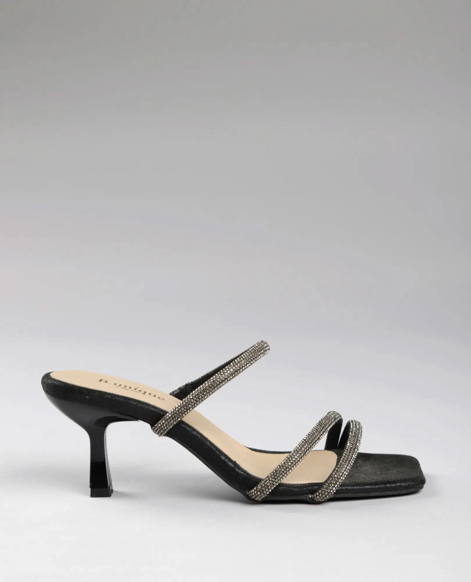 נעלי ערב עם עקב- דניאל - B Unique - נעלי עקב