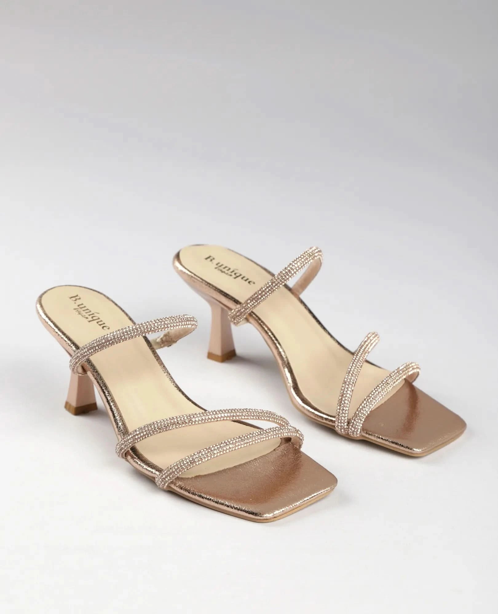 נעלי ערב עם עקב- דניאל - B Unique - נעלי עקב