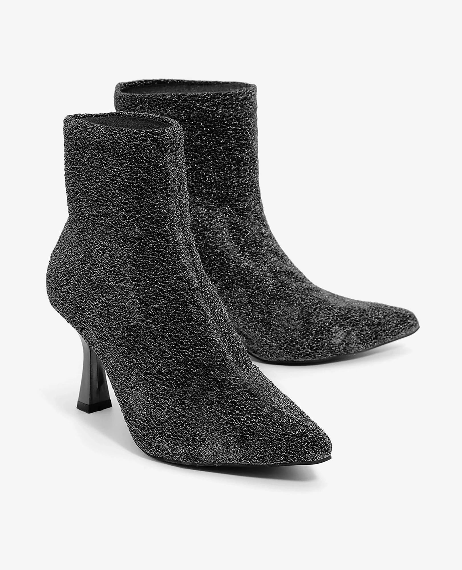 מגפון מבד סרוג מטאלי - שרון - B Unique