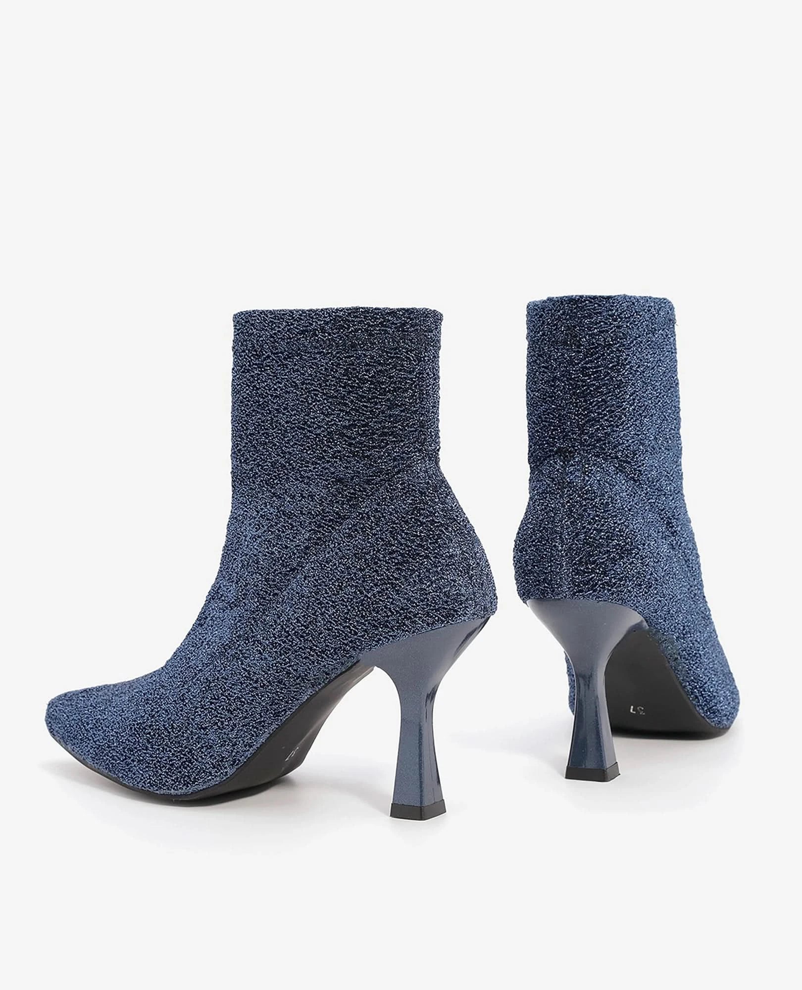 מגפון מבד סרוג מטאלי - שרון - B Unique