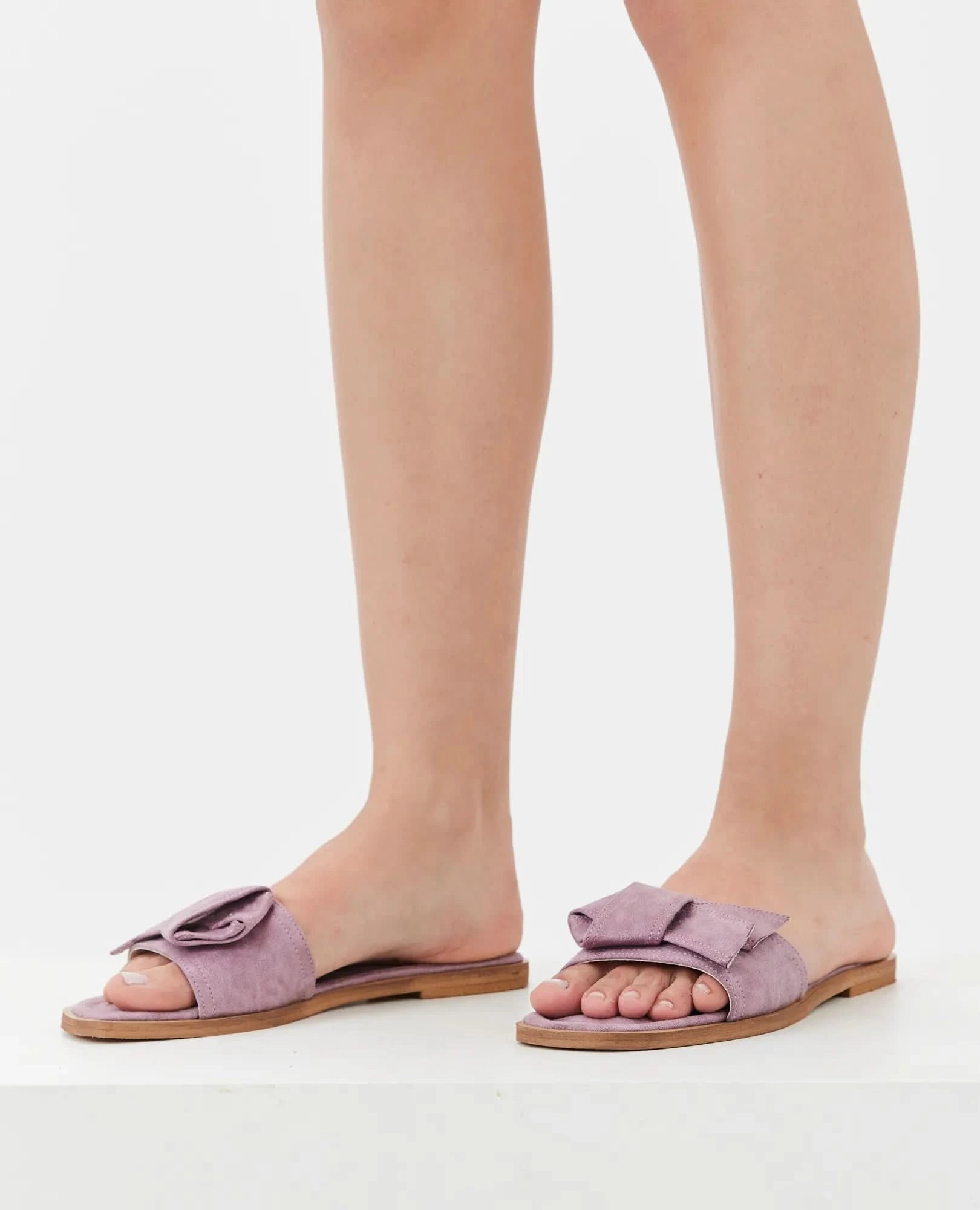 כפכפים שטוחים- ורד